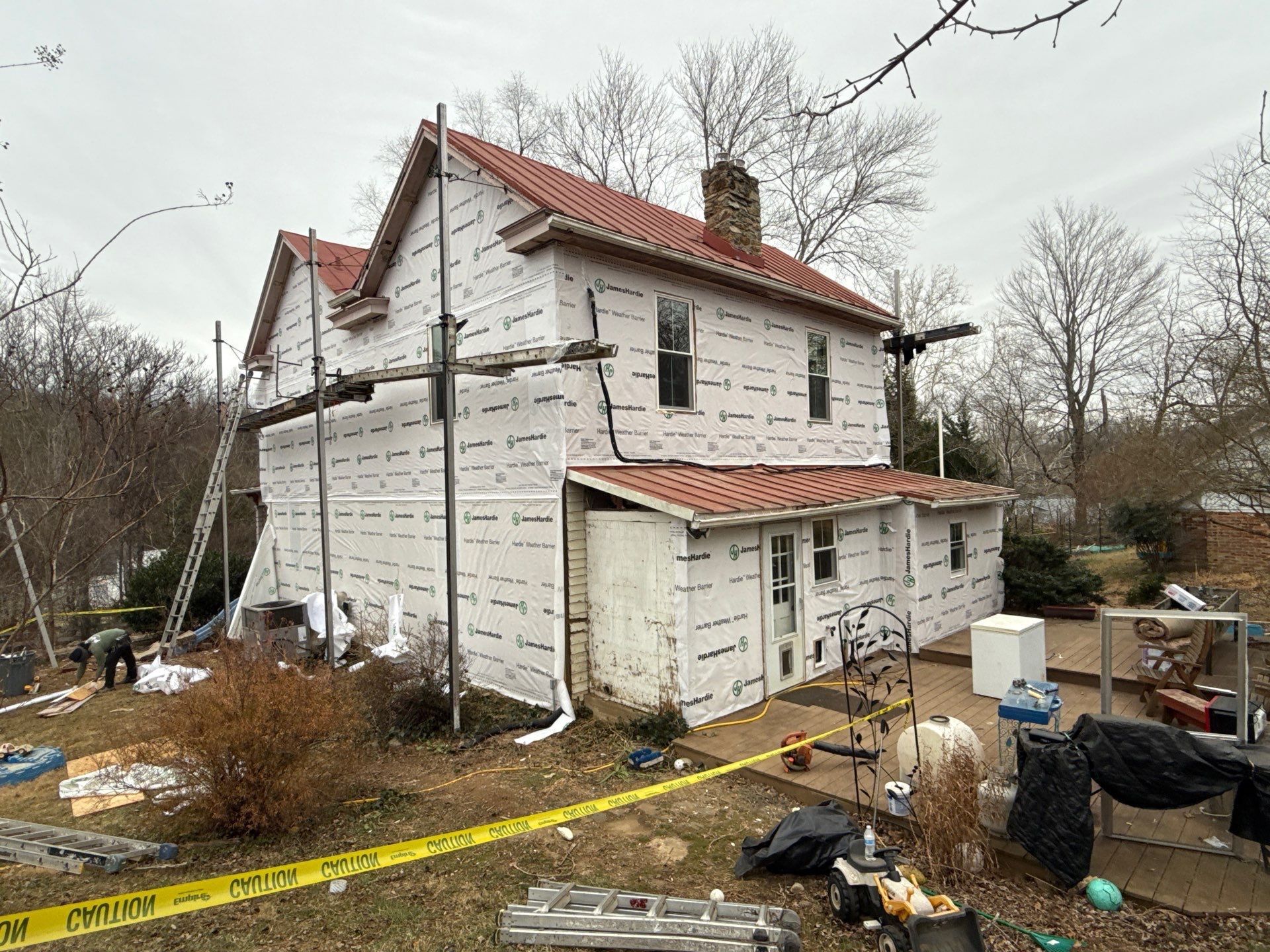 Project in Sperryville, Virginia by JV Exteriors, Llc