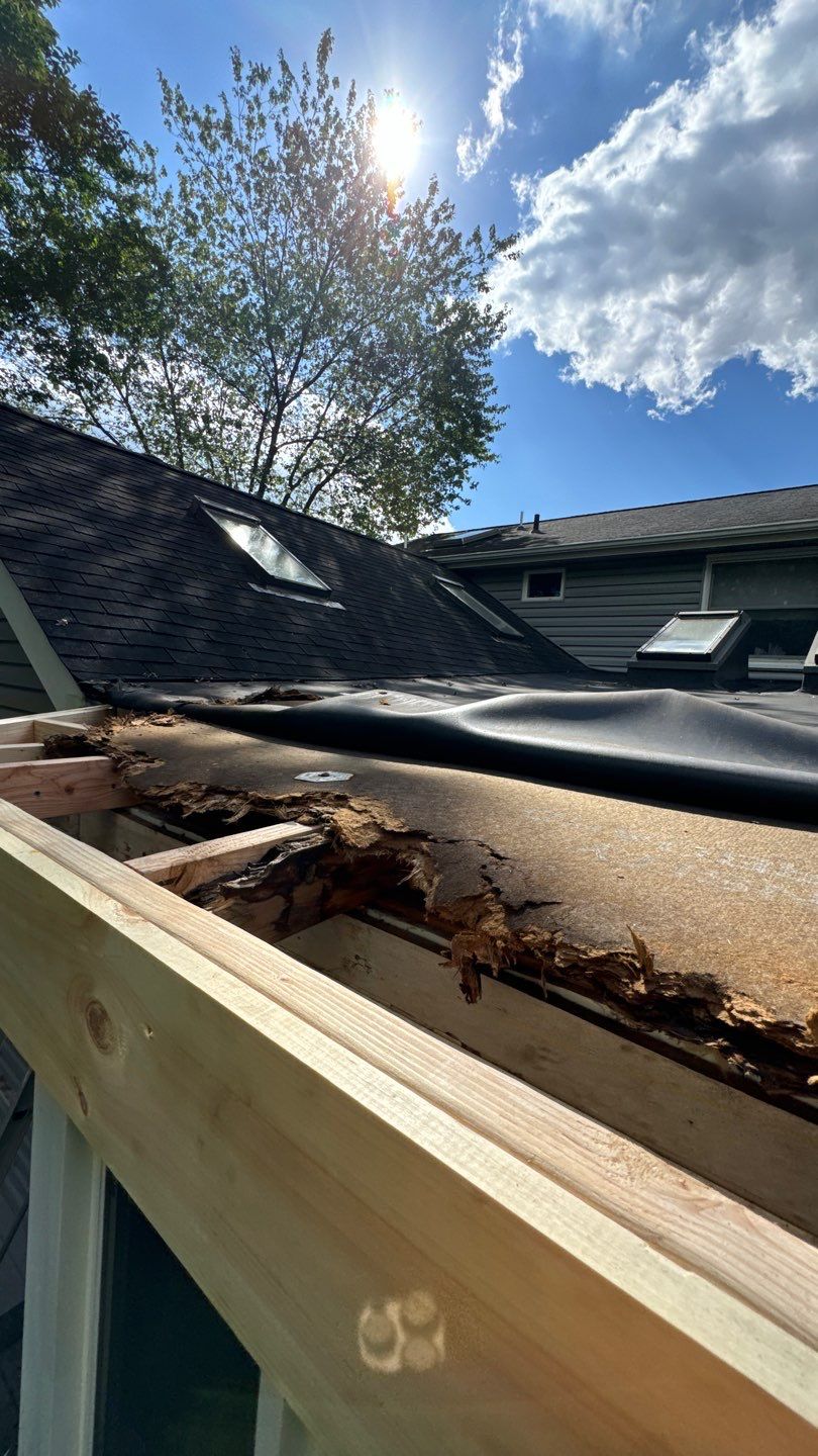 Alexandria: Residential Flat Roof Replacement with MuleHide TPO by RM Banning, Inc.