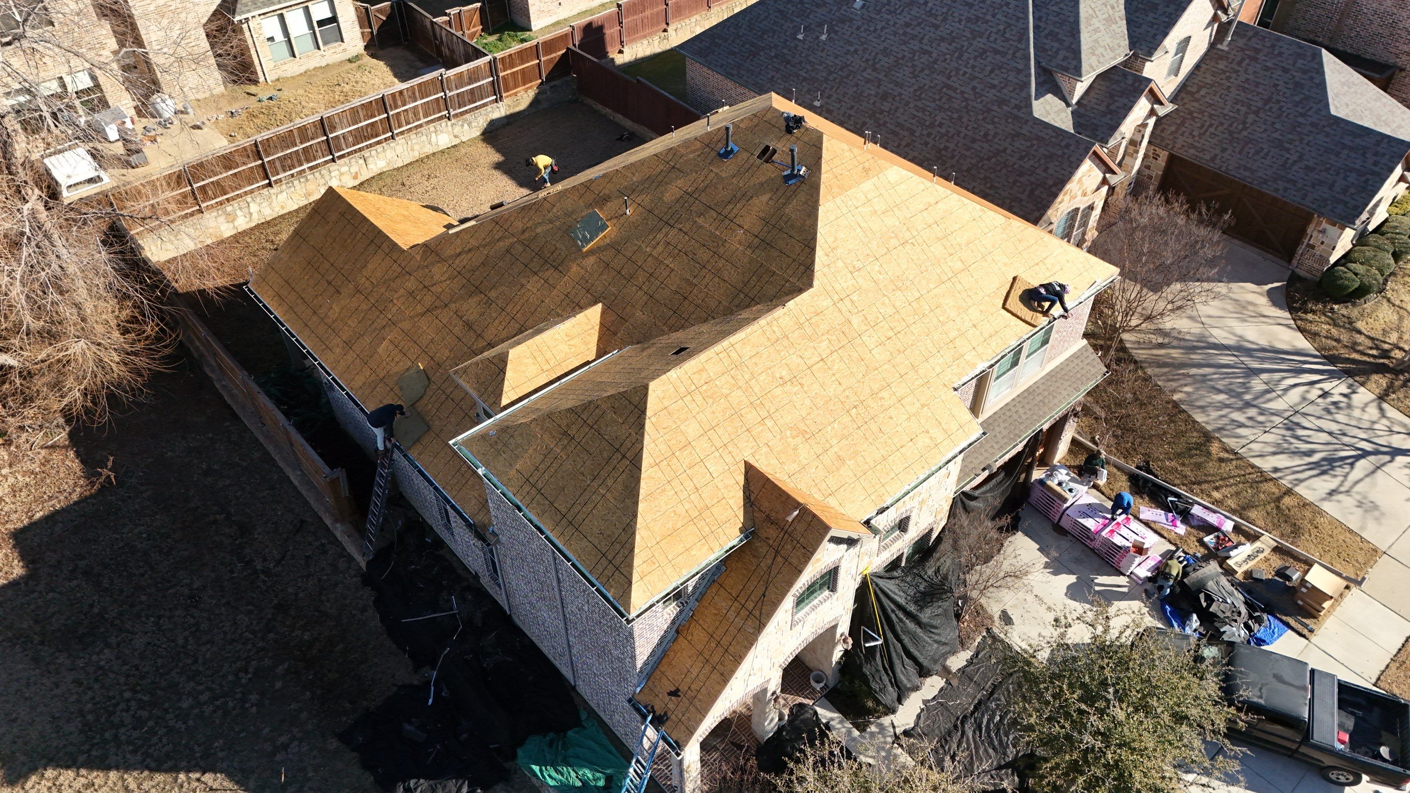 COLONIAL SLATE IN DENTON by Stand Up Roofing & Construction