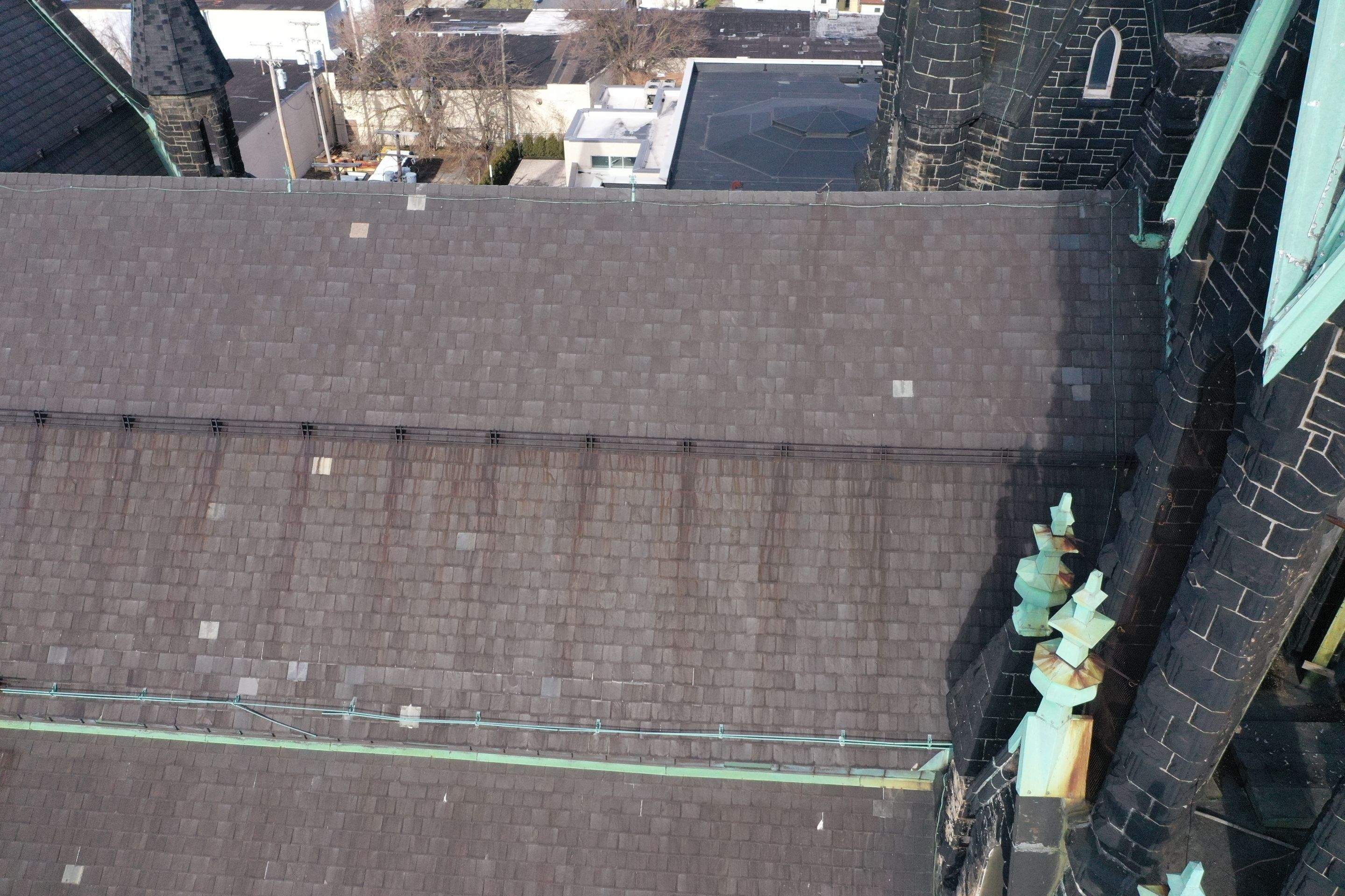Drone Inspection by Absolute Roofing and Construction