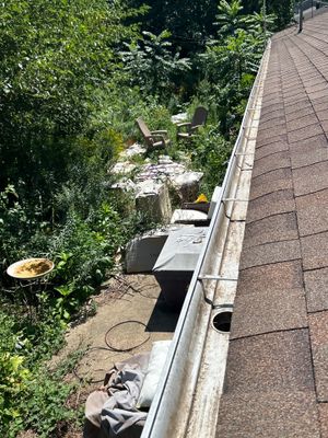 Turtle Shell gutter protection installation in Joliet, IL 60435, photograph 18