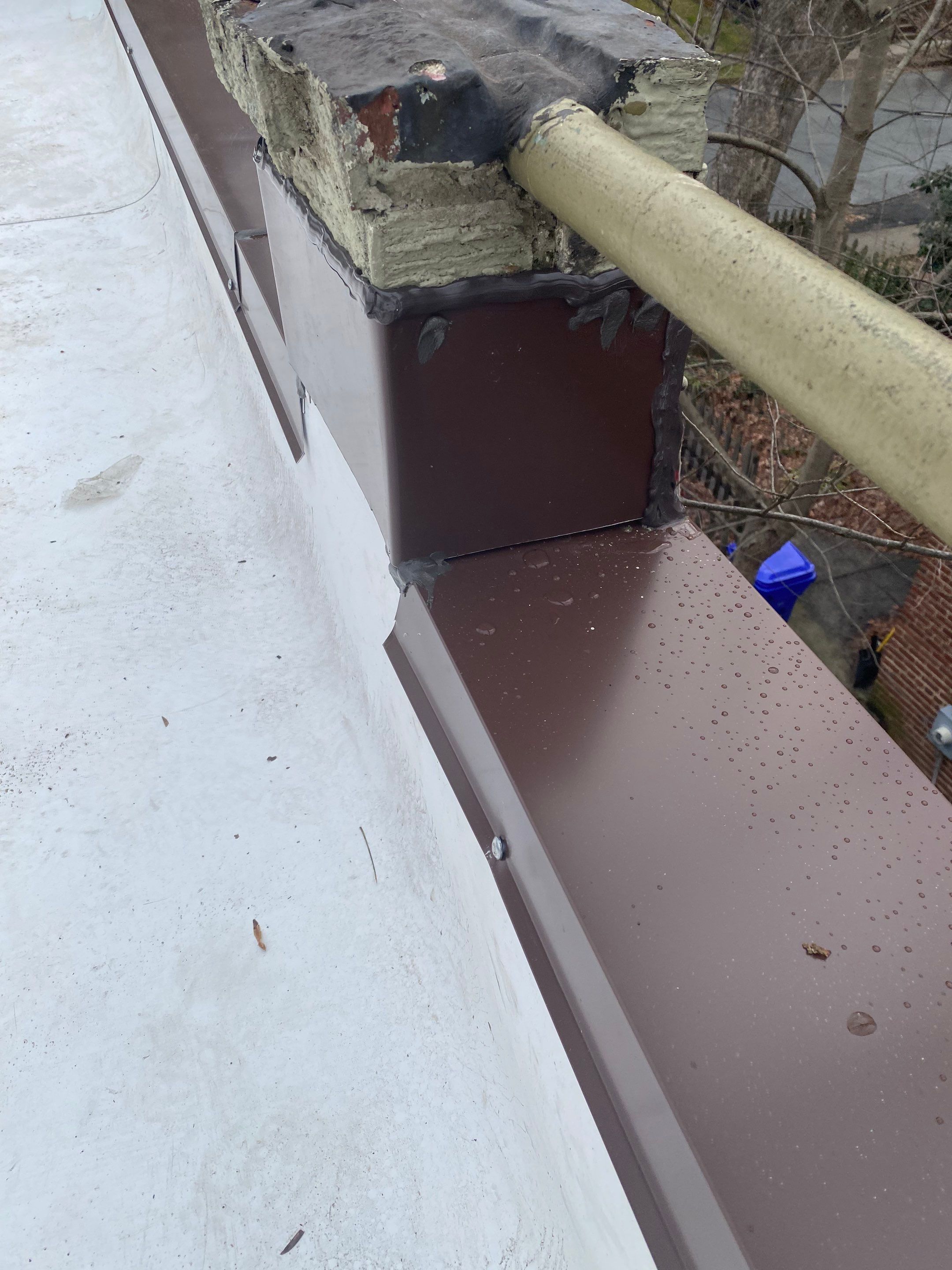 Arlington Flat TPO Roof Installation by RM Banning, Inc.