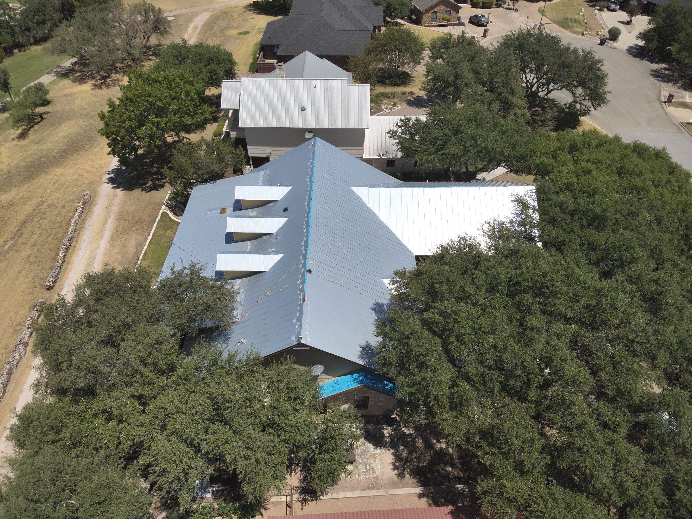 Metal Roof Replacement in Burnet, TX by Action Exteriors Austin