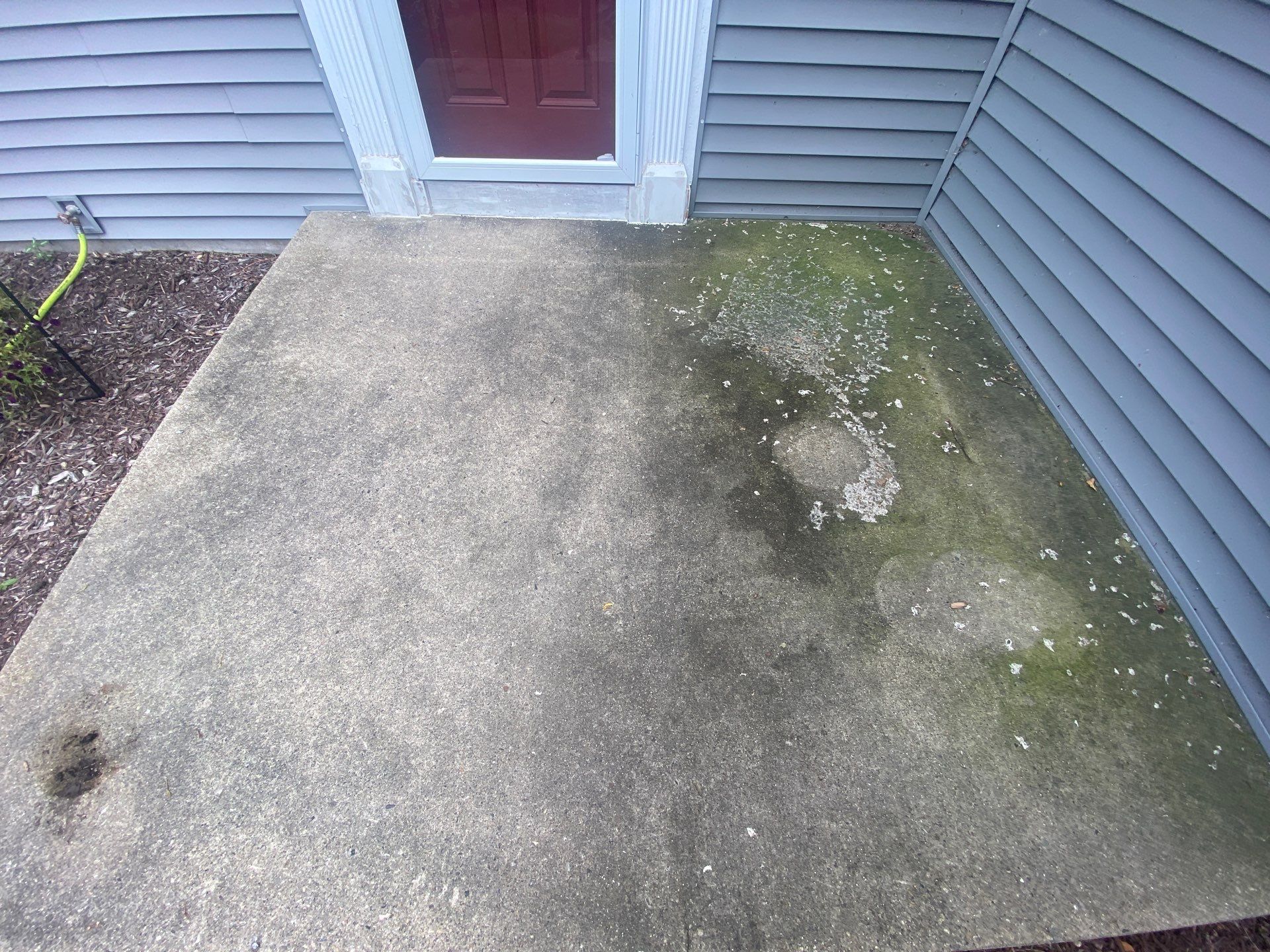 House wash and concrete cleaning by Shulla Exterior Cleaning