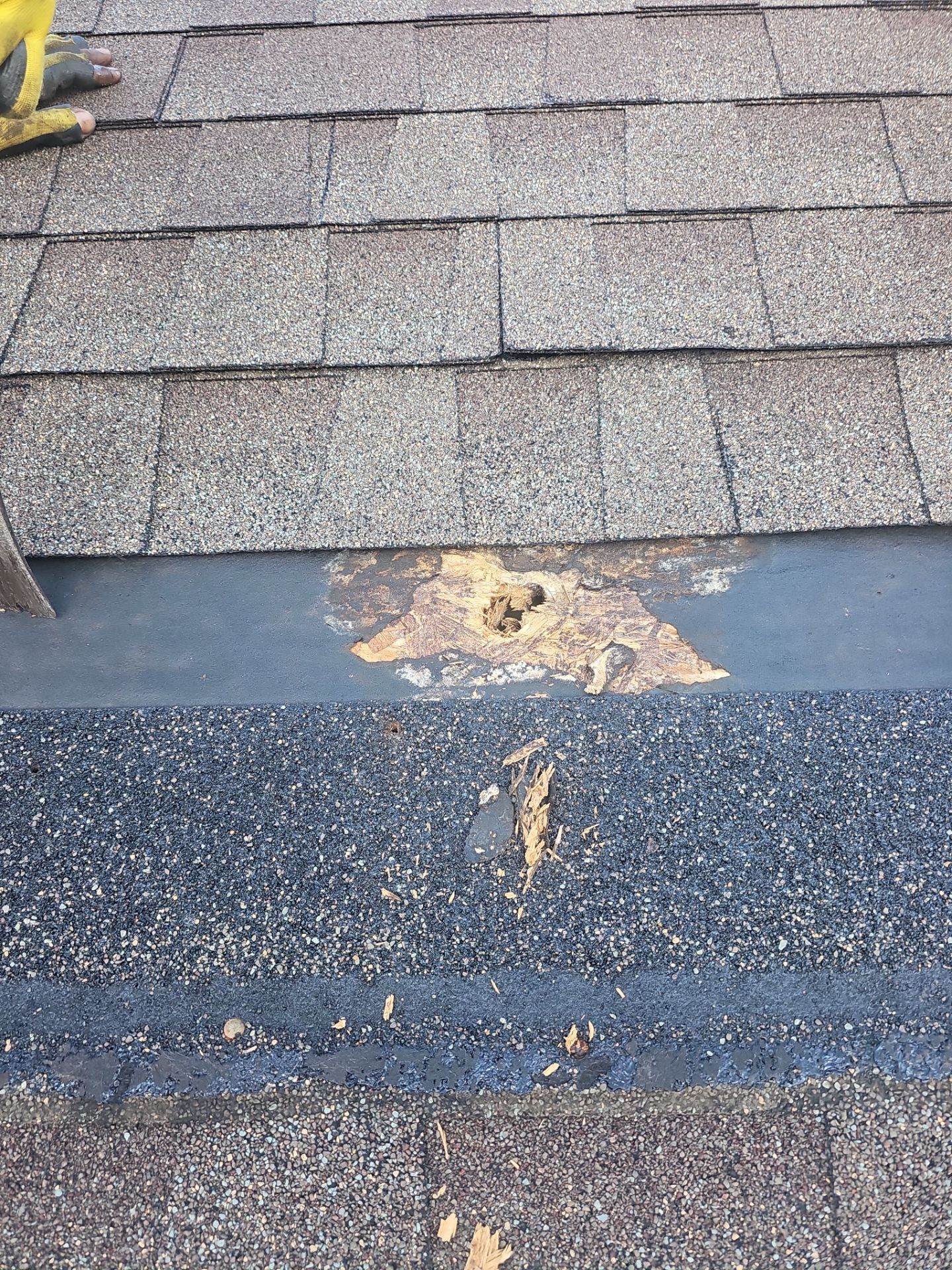 Hail Damage using Owen's Corning Duration (Lifetime) Shingles by Roof Repair Company