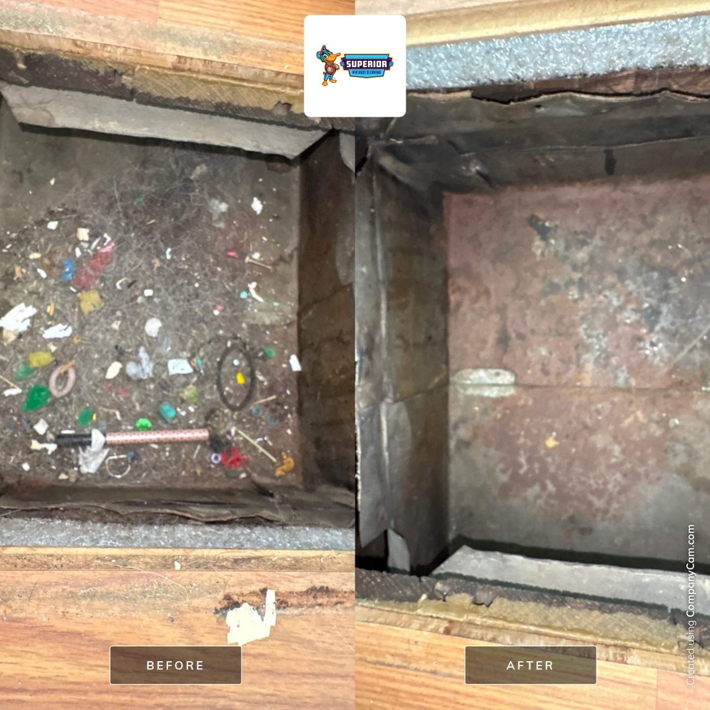 Air duct and furnace cleaning in Grove City PA by Superior Air Duct Cleaning