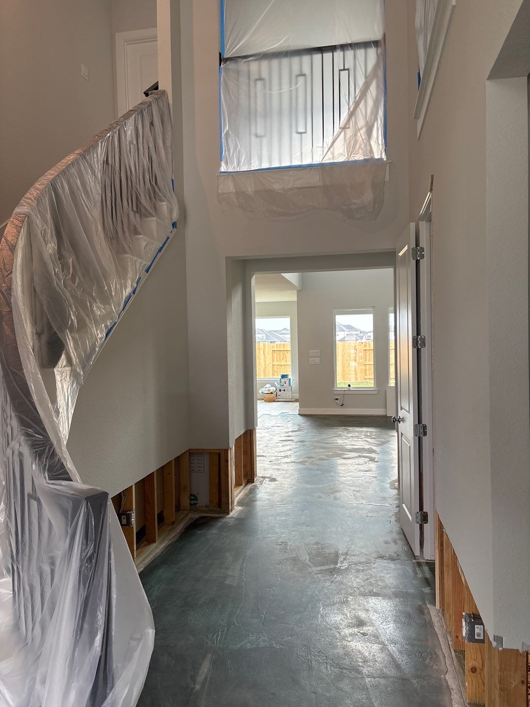Post-Water Damage Reconstruction – Newly Built Home by L&T General Contractors and Restoration INC