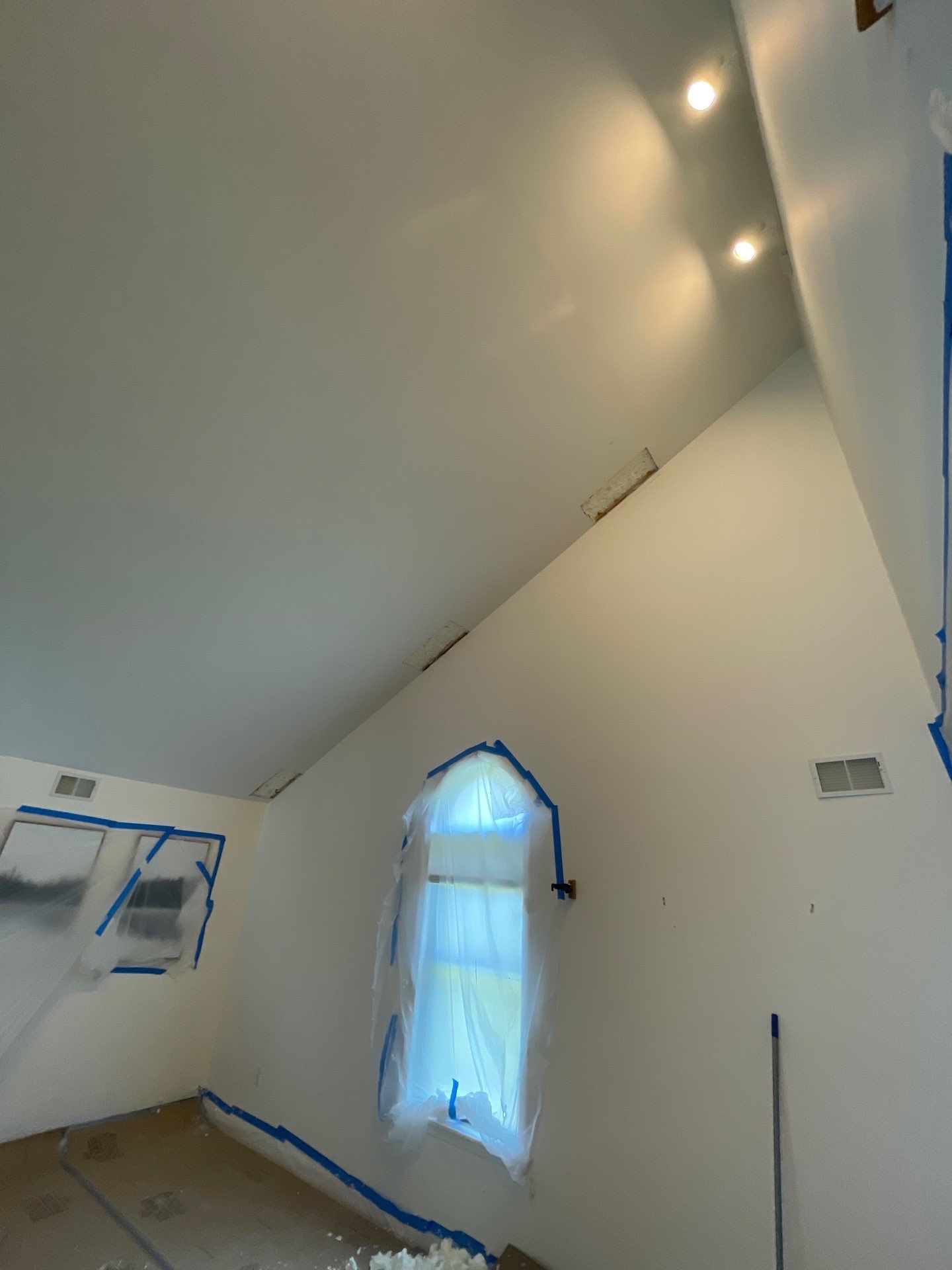 Attic Insulation using open cell spray foam by NYS Foam & Energy