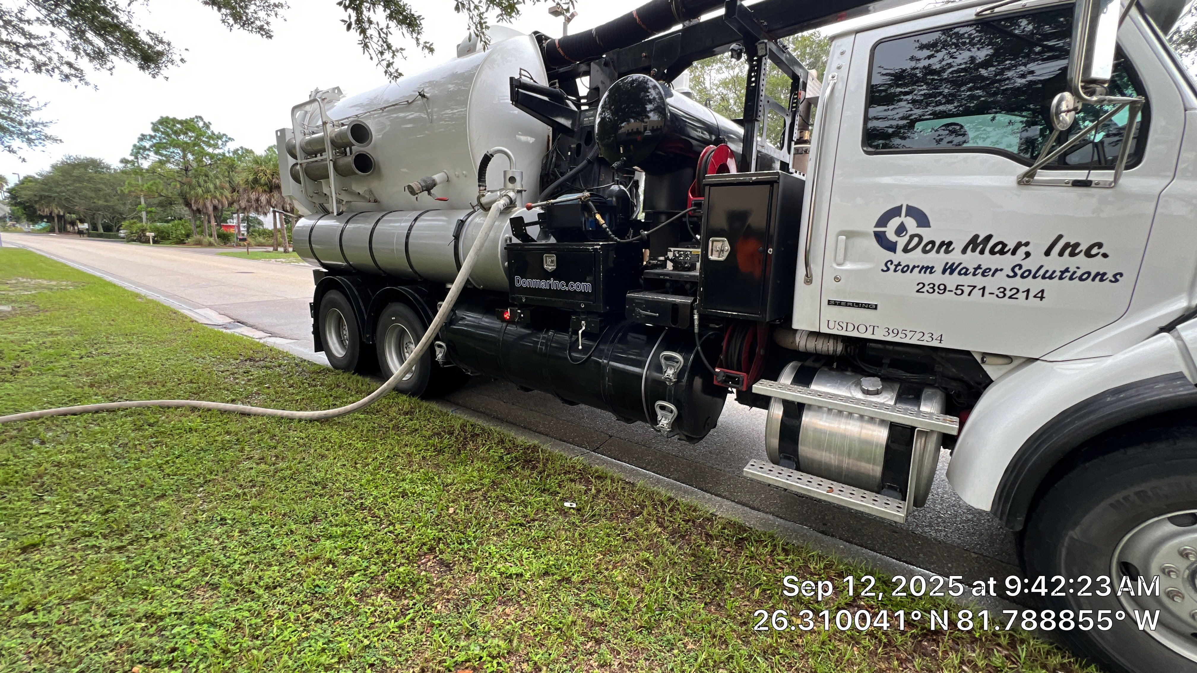 Rail Head Blvd Commercial Complex Stormwater Maintenance by Don Mar, Inc. Storm Water Solutions
