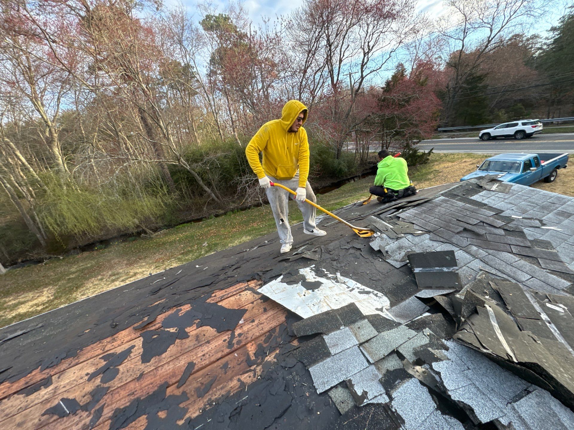 Onyx Black Shingles by Reimagine Roofing