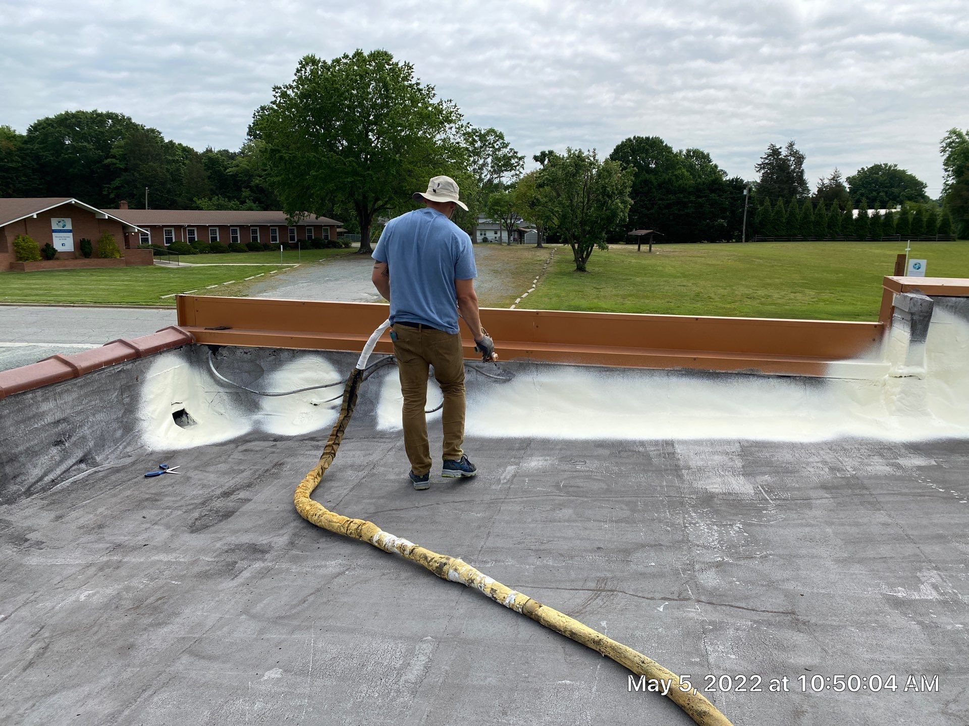 Spray Foam Roof  by Just In Time Roofing and Restoration