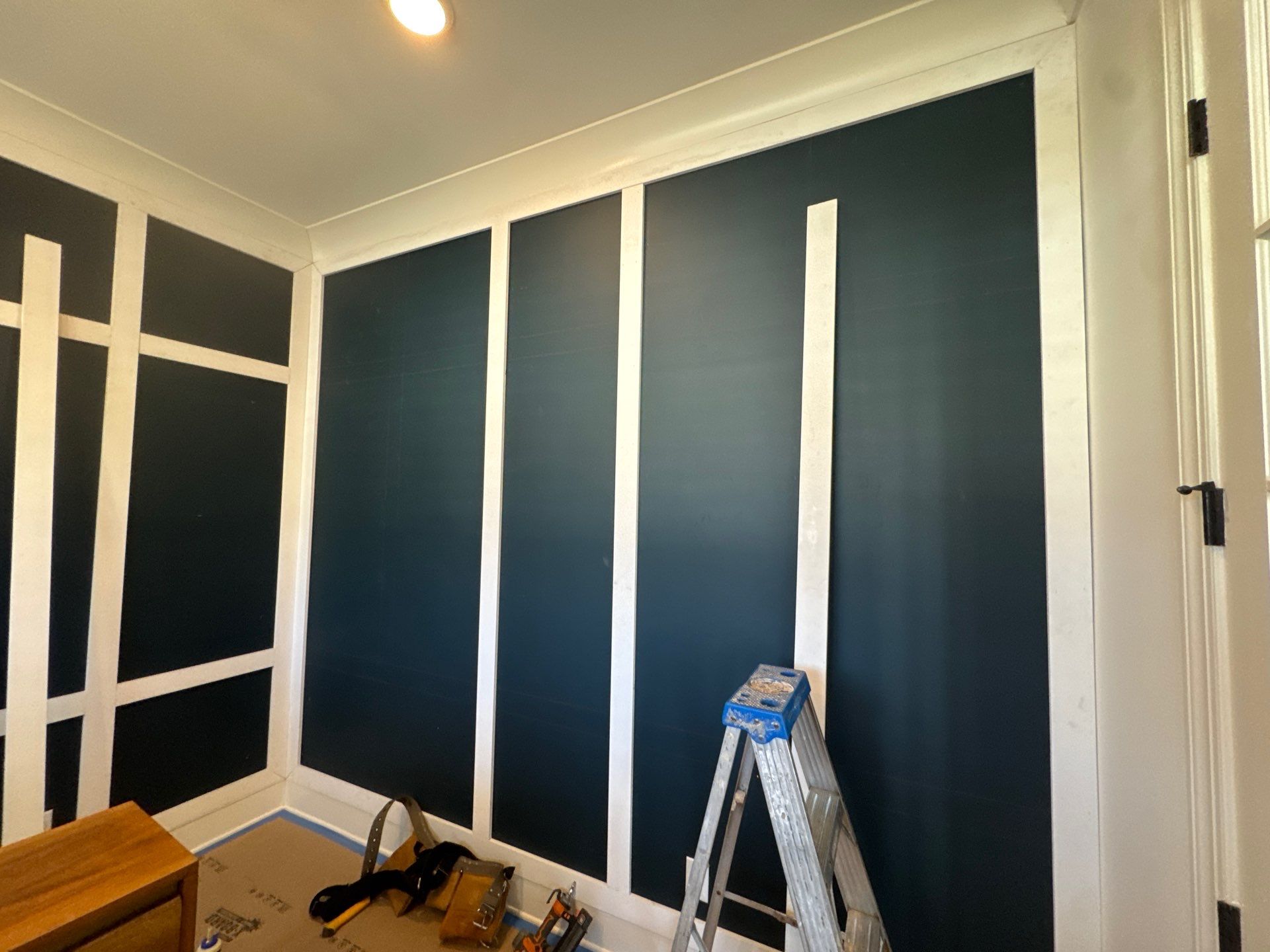 Custom Interior Painting and Board and Batten Installation in Acworth by Swift Home Renovations