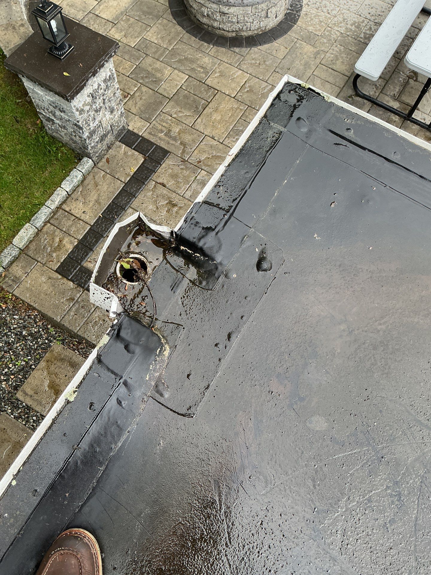 EPDM Flat Roof Installation + Seamless Gutter Upgrade by Mighty Dog Roofing of Greater Middlesex County
