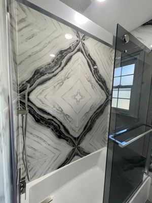 Bathroom Remodel using Tile