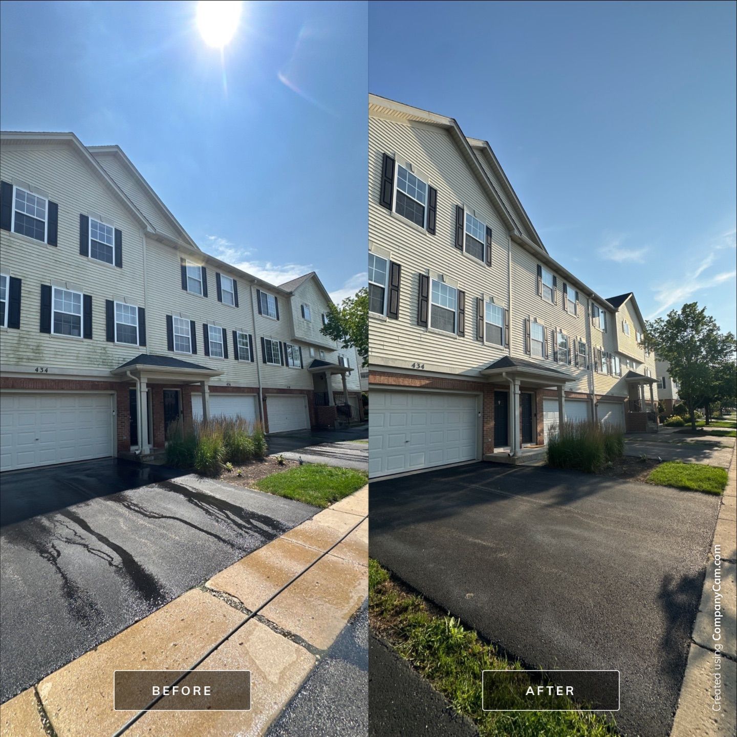 Project in Gilberts by Simmons Power & Soft Washing