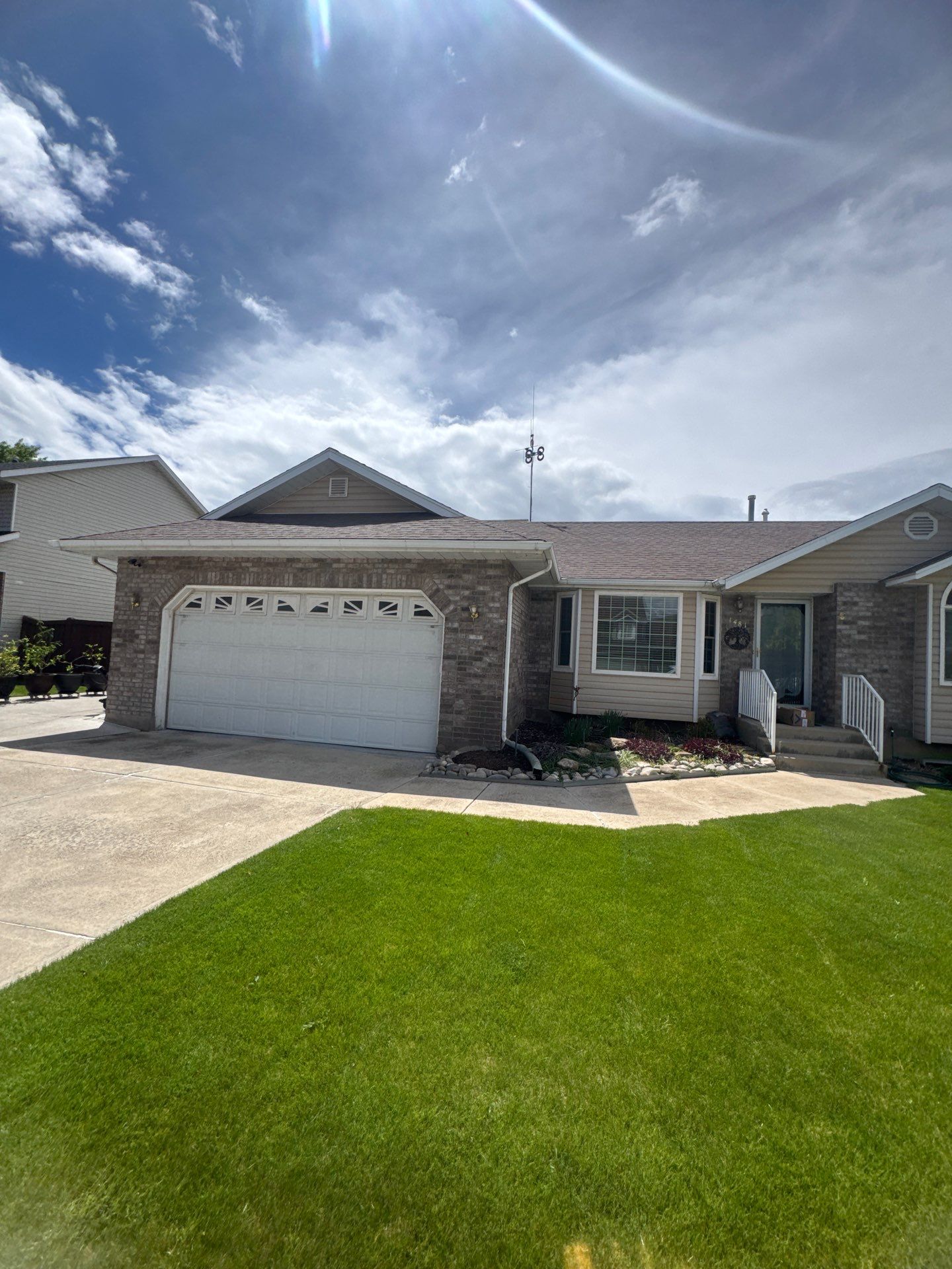 Project in Orem by Master Rain Gutters.