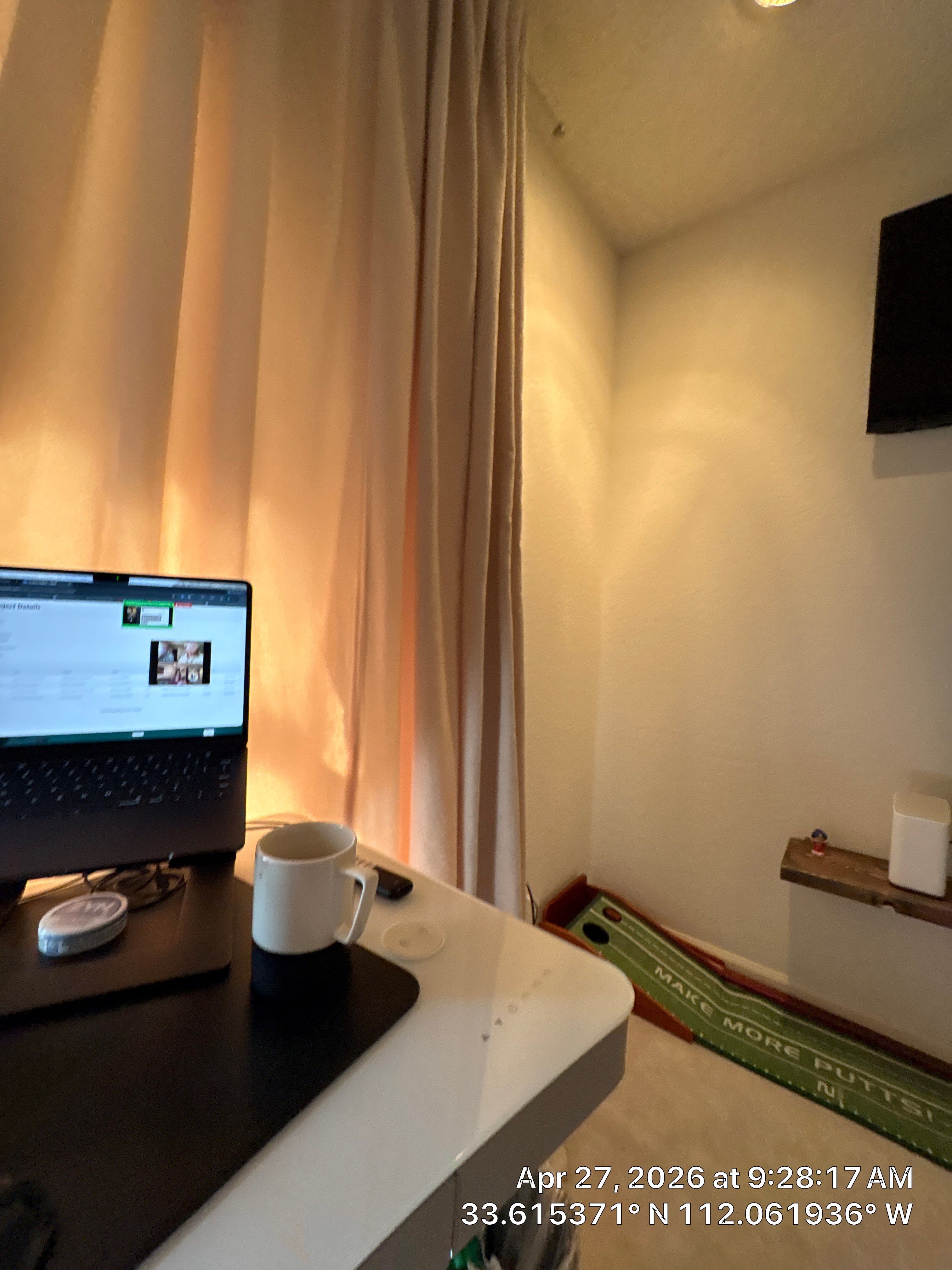 Multi-Monitor Workspace and Media Wall Installation in Phoenix by CompanyCam Sales Demo