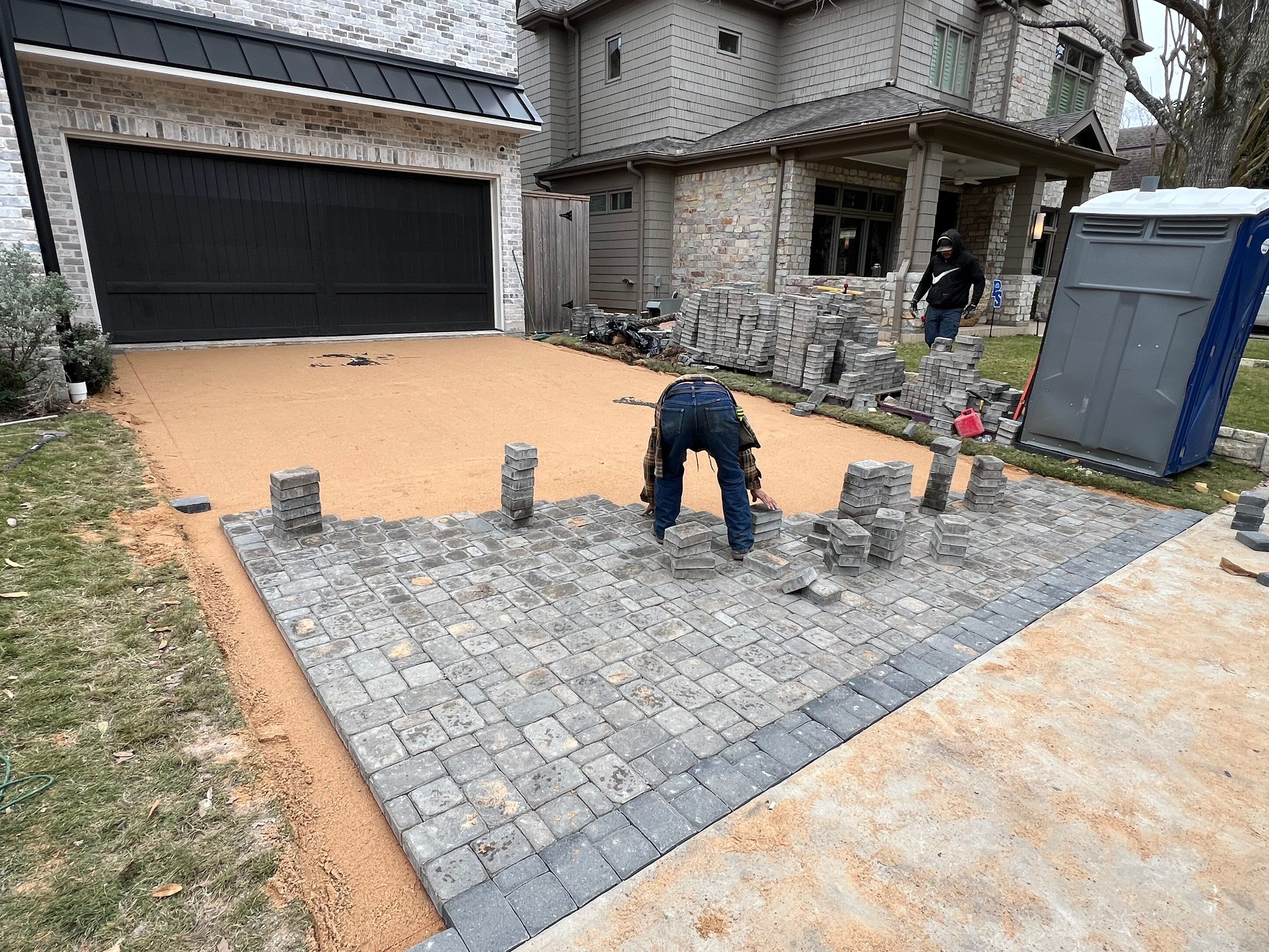 🚘 Mr. Zee’s Paver Driveway Restoration & Drainage Upgrade by Texas Urban Elements