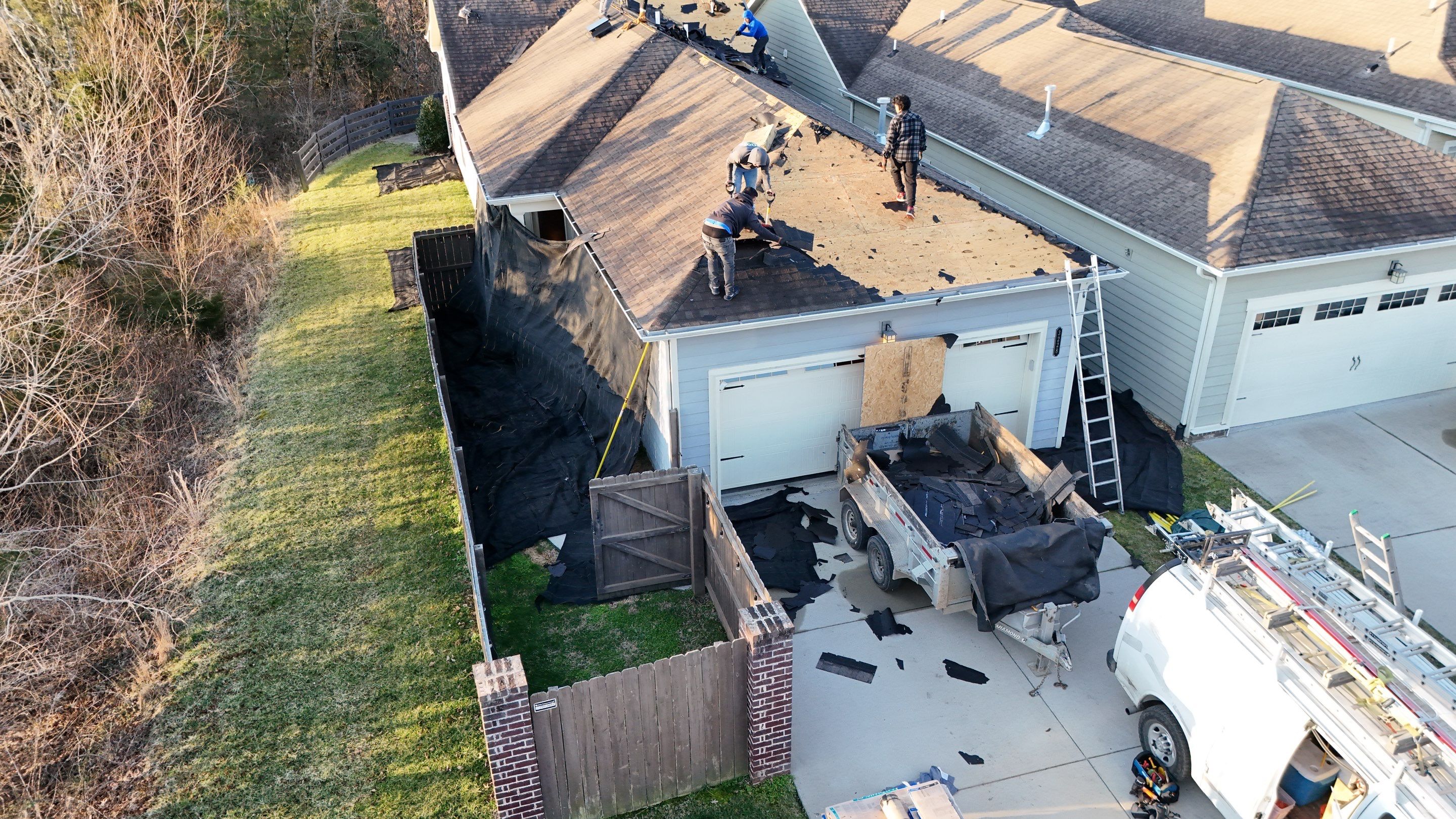 Weathered Wood Re-Roof by Royal House LLC