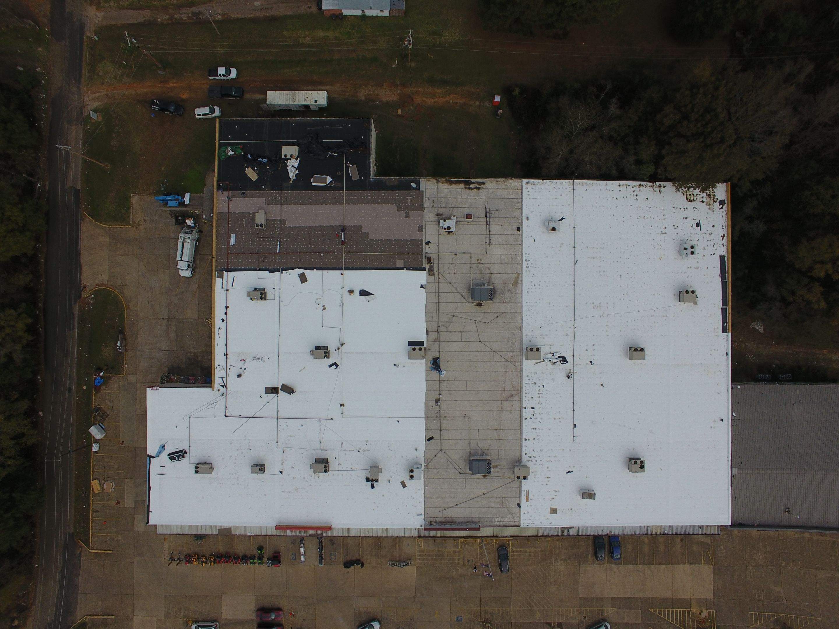 VA Clinic/Tractor Supply in Idabel, Oklahoma by Hostetler Roofing