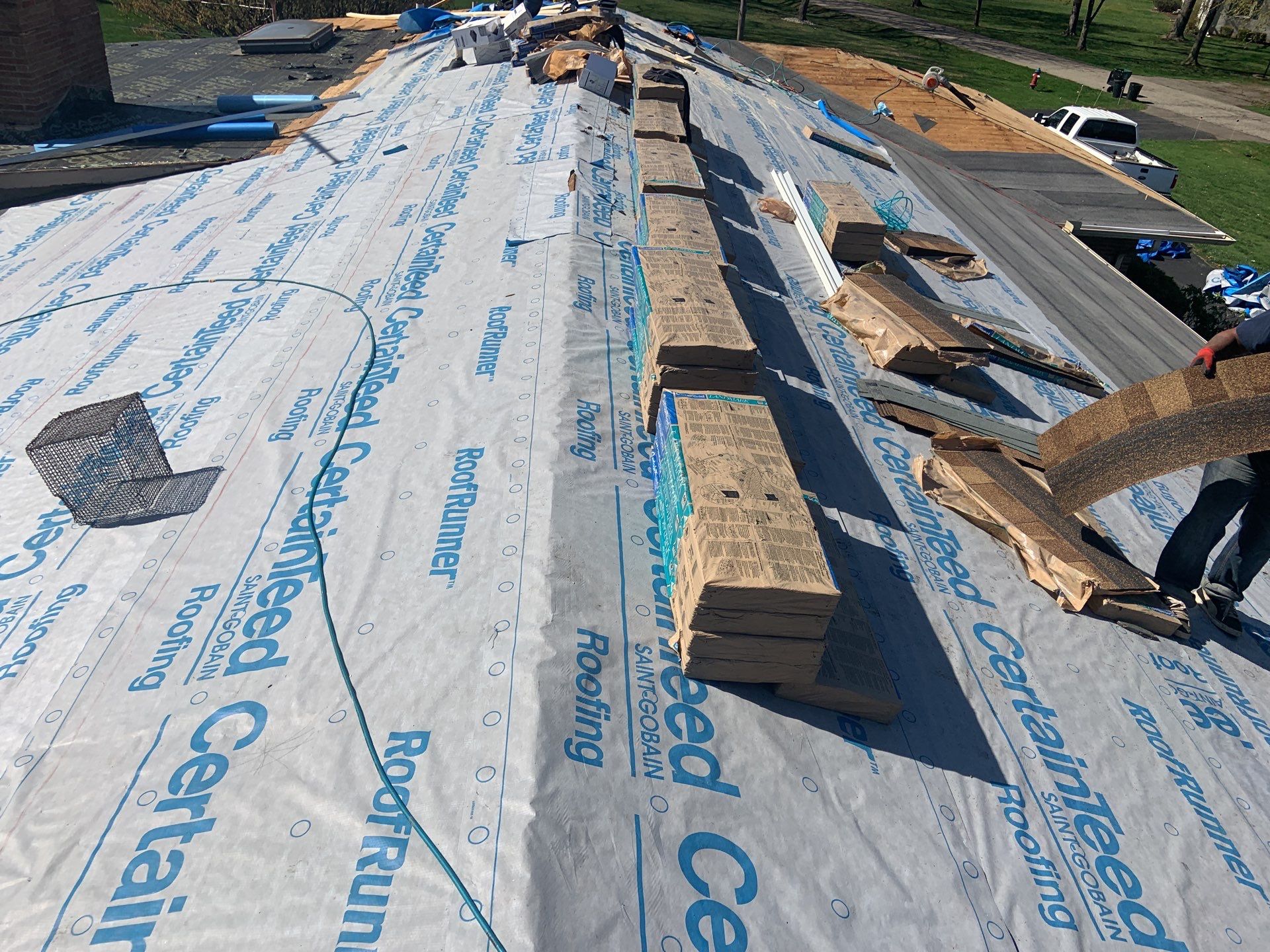Roof Replacement using CertainTeed Landmark by 180 Contractors