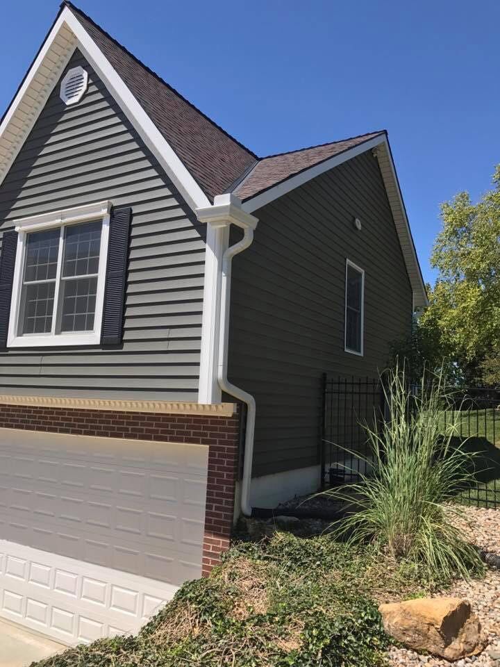 ROOF SIDING GUTTER REPLACEMENT after major Stom  using Owens Corning Duration and Alside Prodigy Siding by Gorilla Exteriors Contracting, LLC