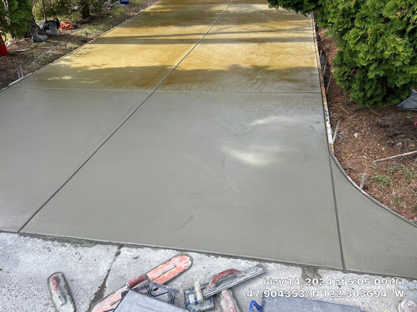 Debbie | Concrete Driveway by Jireh Asphalt & Concrete Inc 