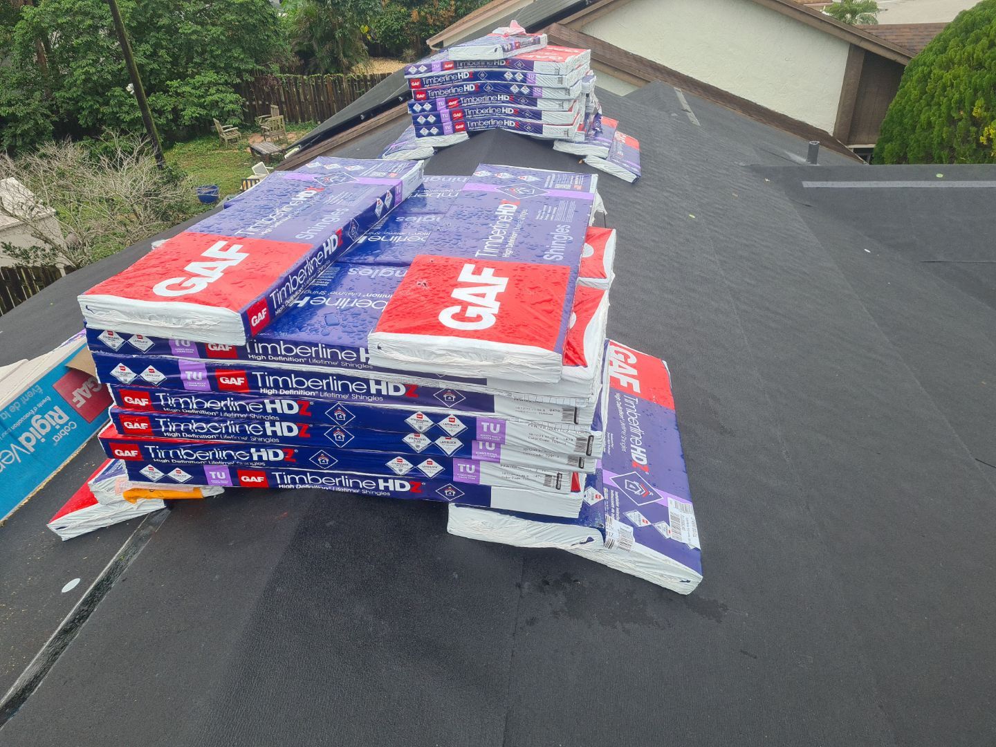 Residential Roofing Installation using GAF by BLUES BROTHERS ROOFING