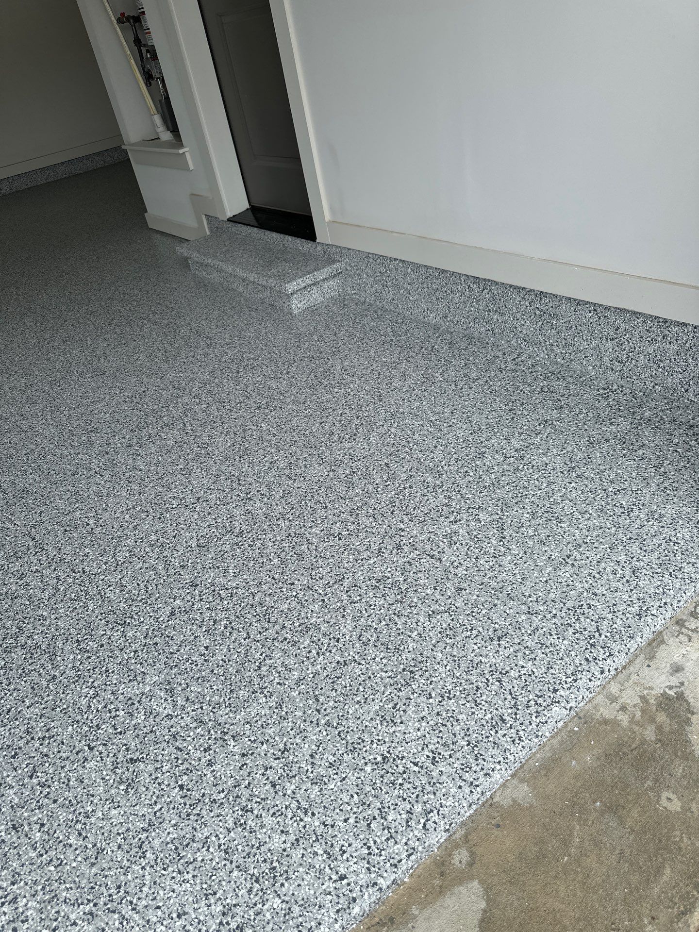 Garage Floor Coating using Gravel by My Garage Floor Guys