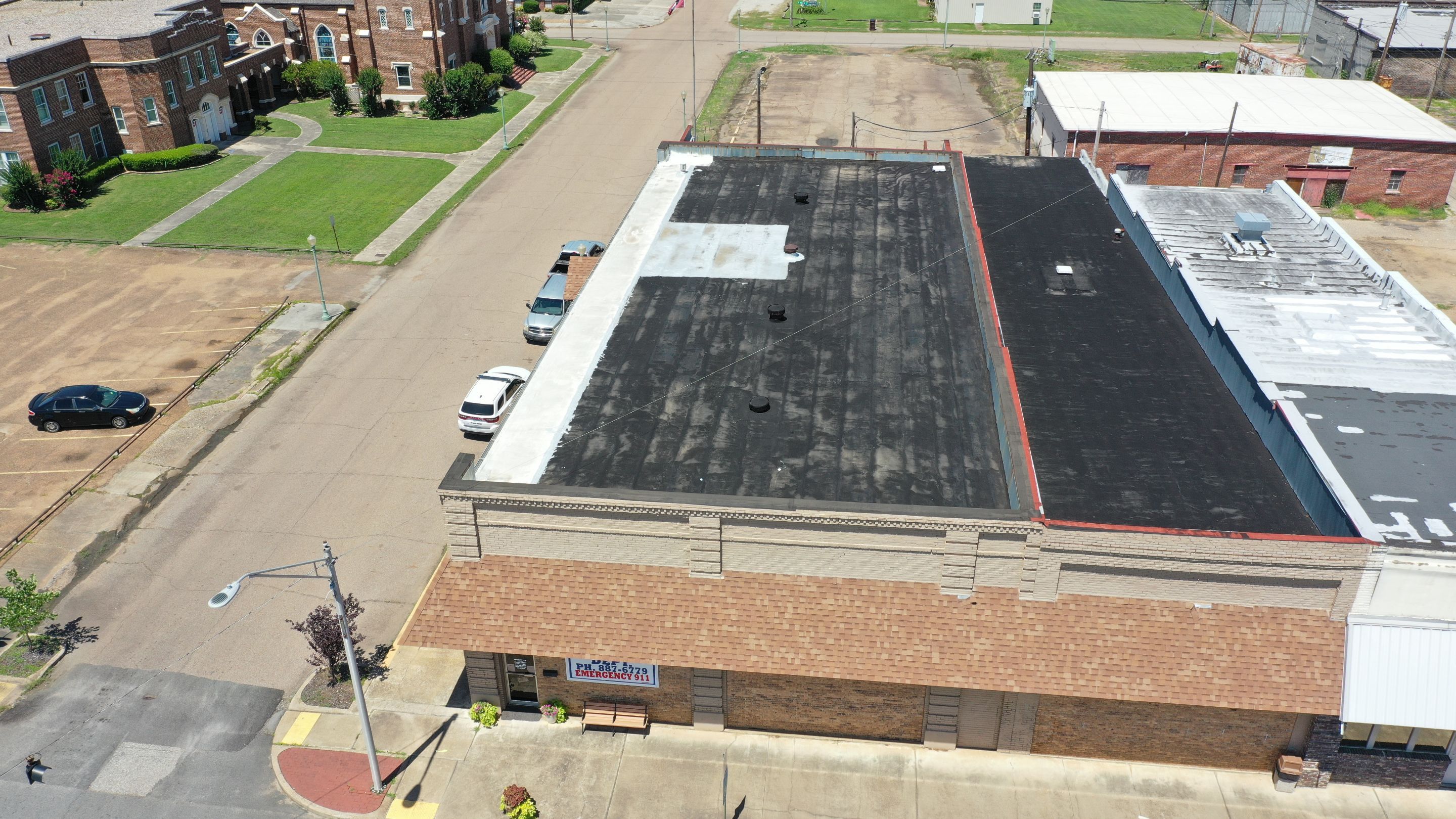 Police Department of Prescott, Arkansas by Hostetler Roofing