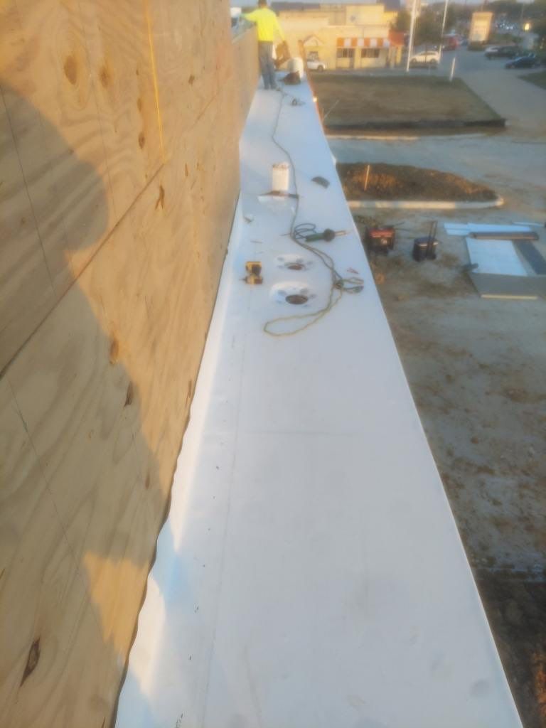 Bank of America - Commercial Roofing Installation using GAF Everguard TPO by Roof Experts