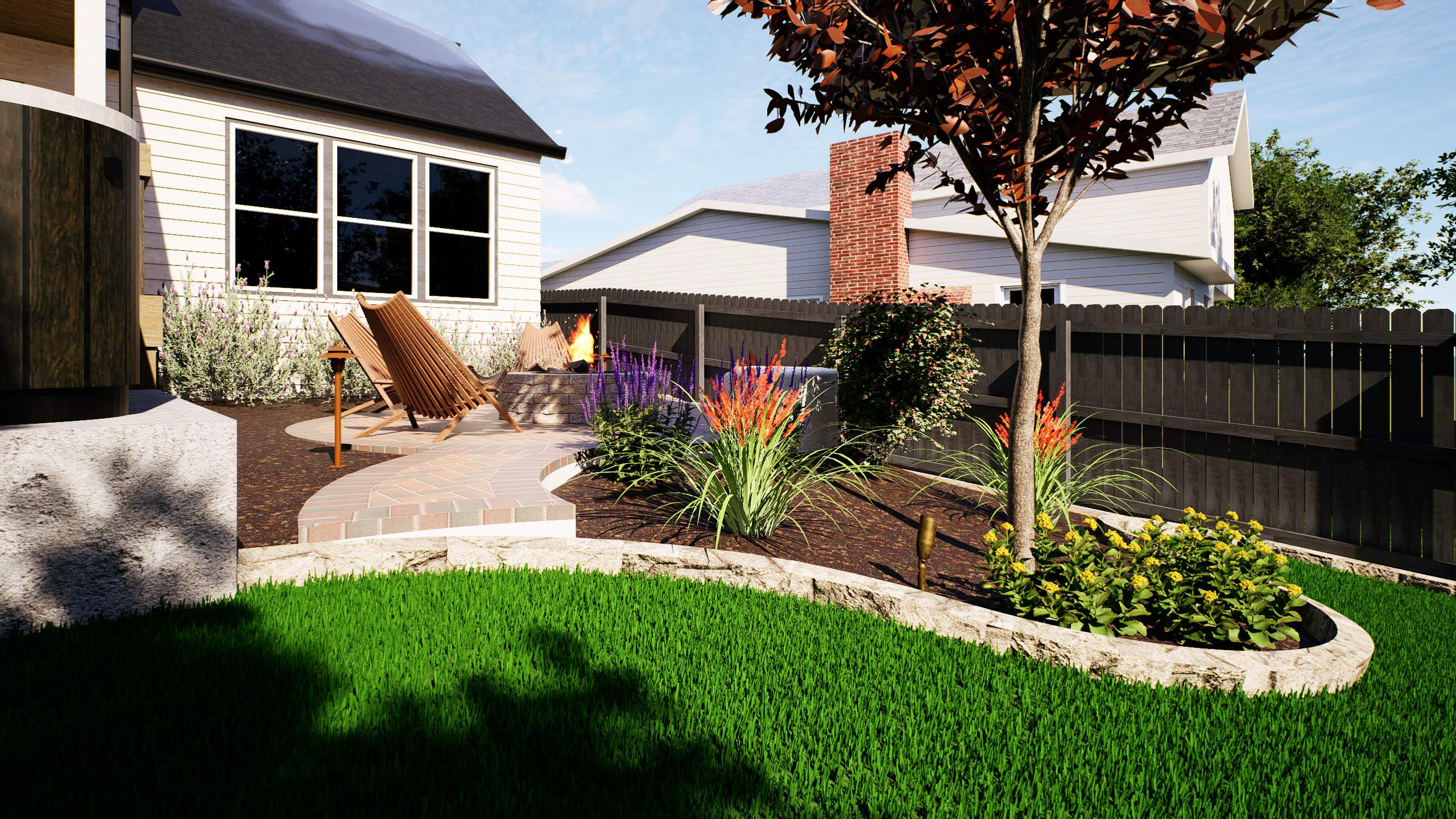 3D Design Render, San Antonio TX by Hole In One Lawns, LLC