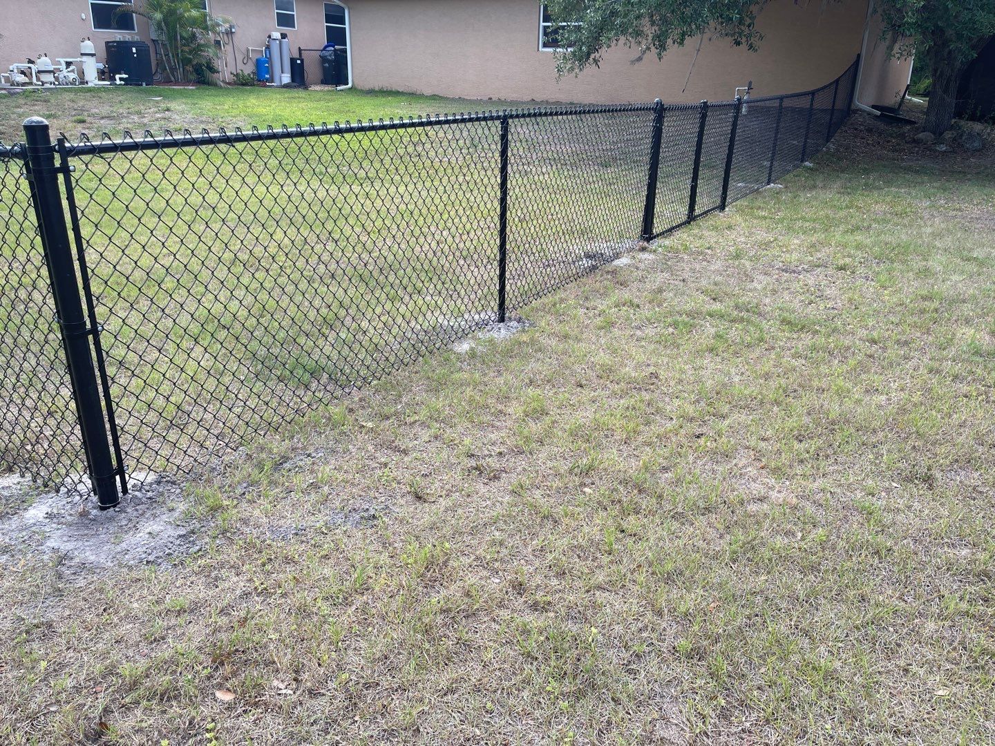 North Port, FL 4ft. Tall Black Chain-link Fence by Asap fence and gates, LLC