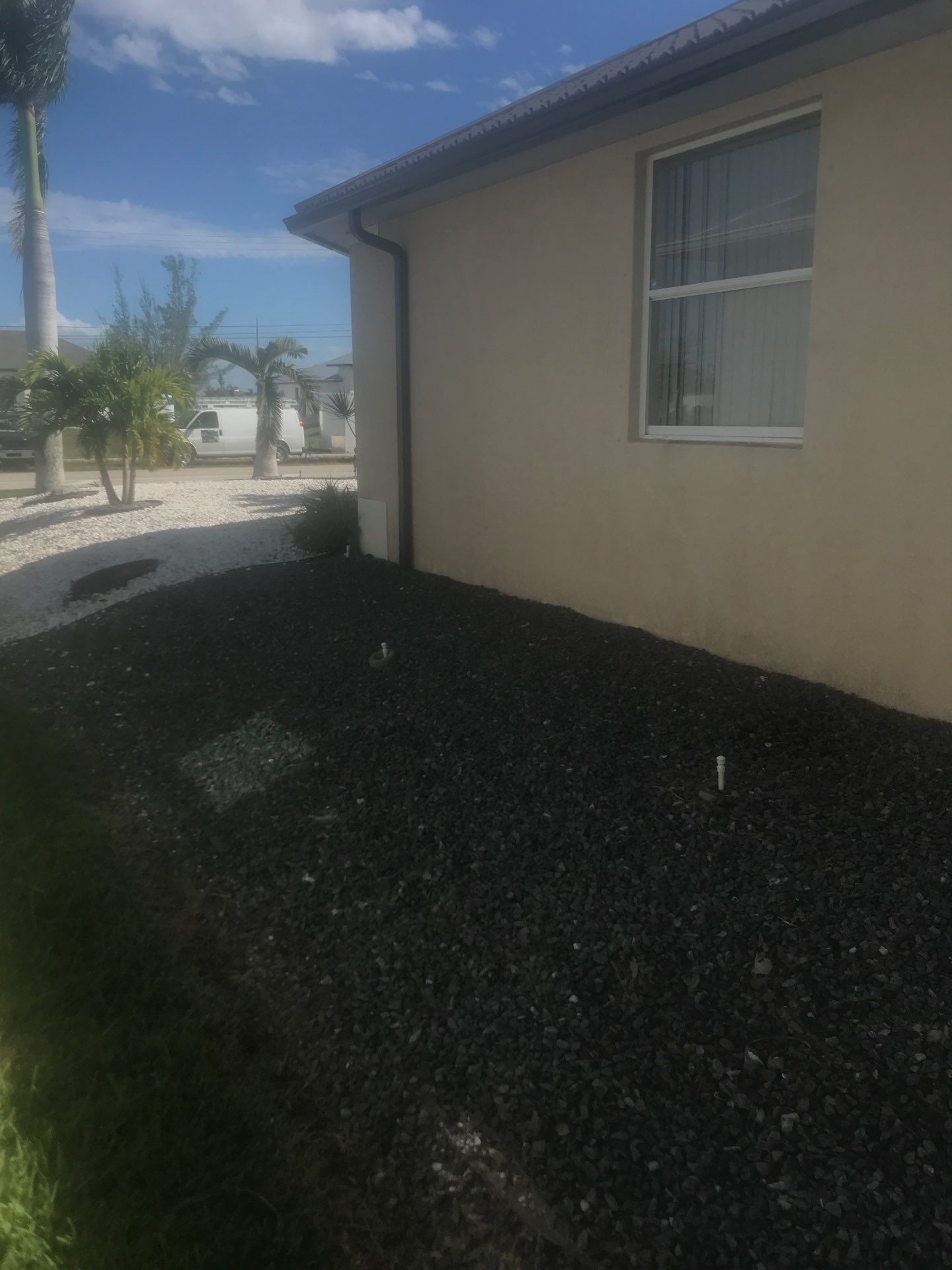 Brown Seamless Gutters Installation in Cape Coral FL by Gutter Professors