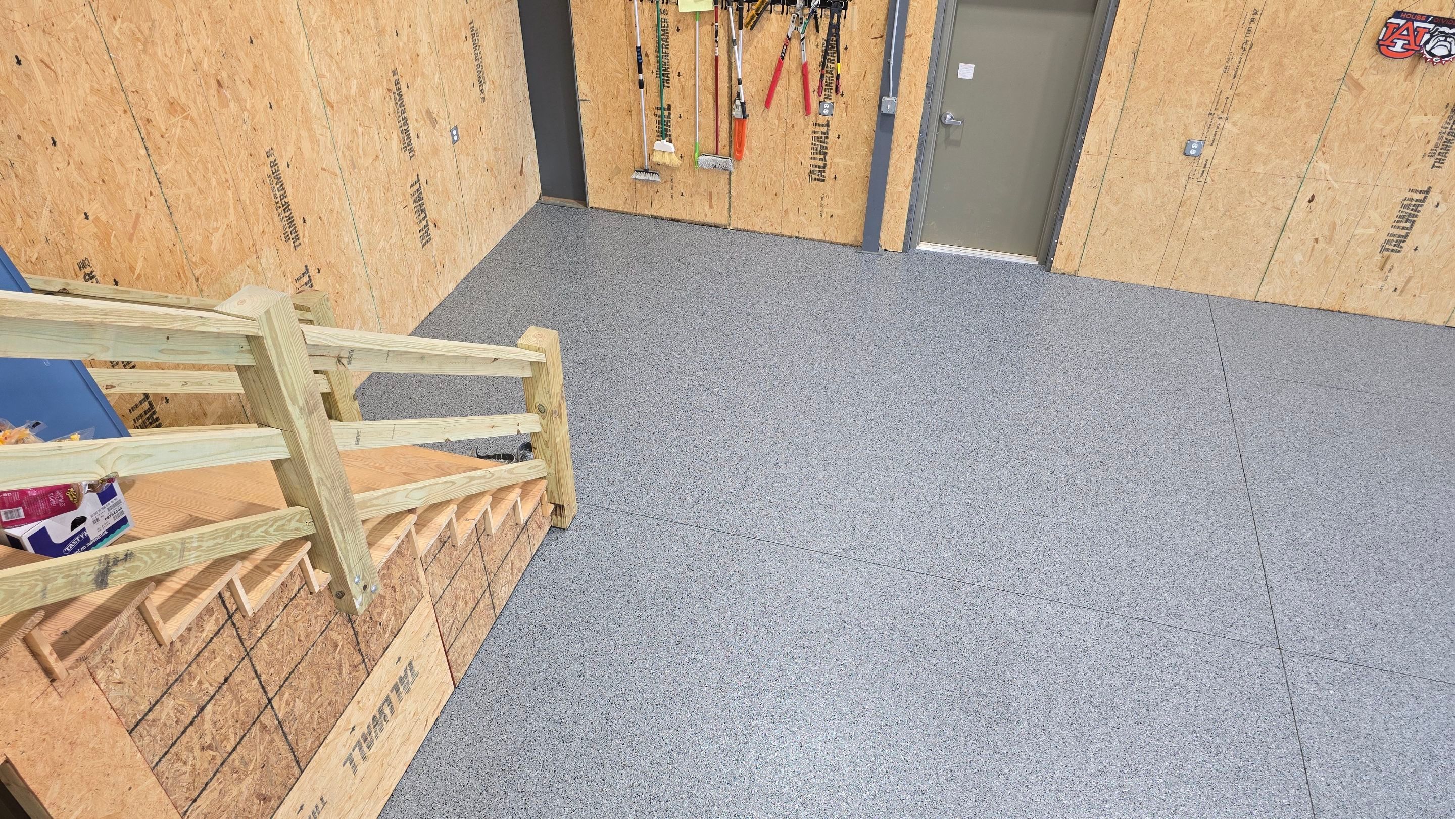 Garage using Nightfall by Elite Floor Solutions