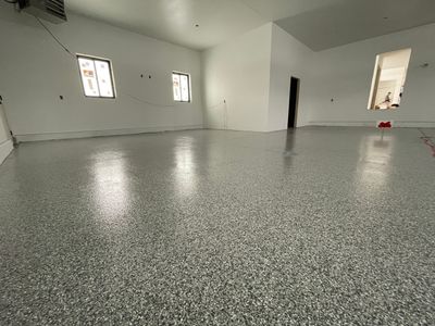 Garage using Slate Stone