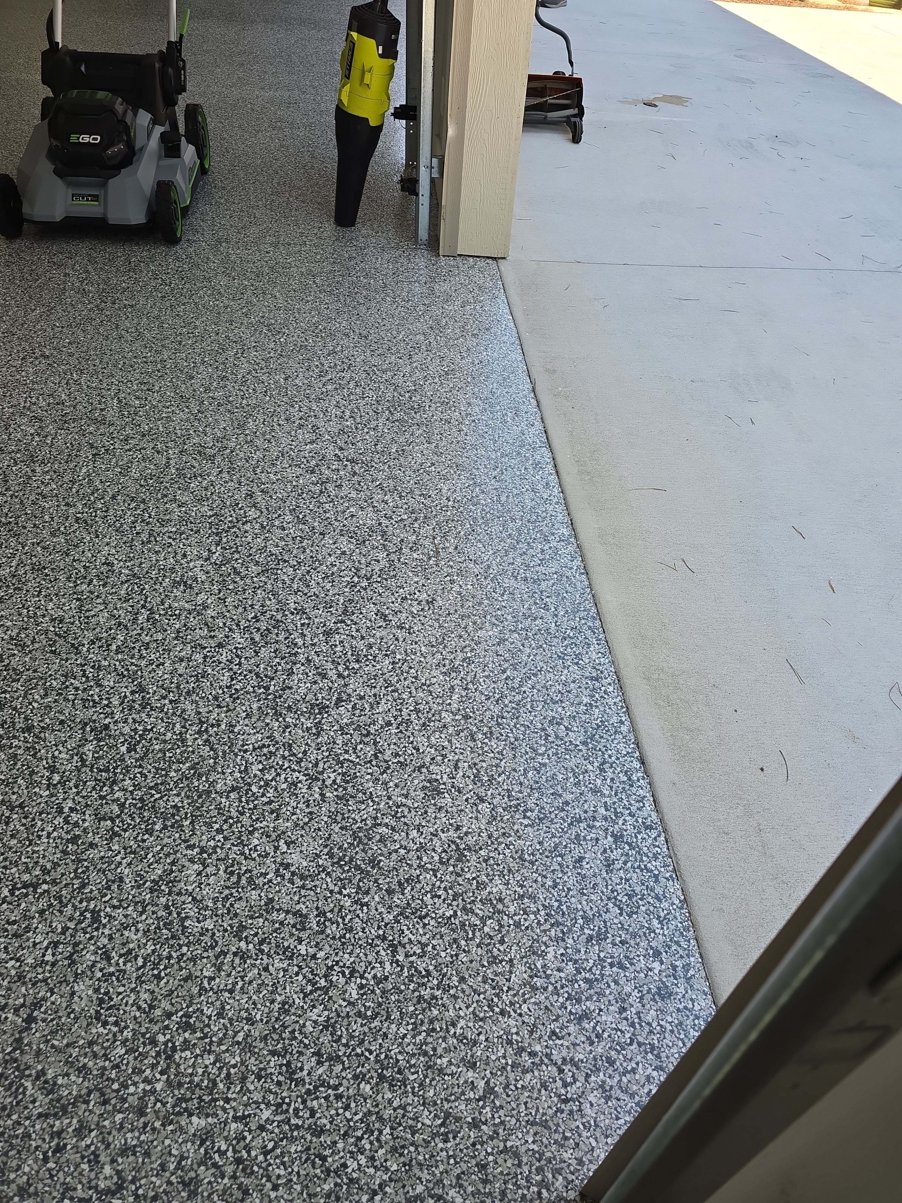 Garage using Wombat by Elite Floor Solutions