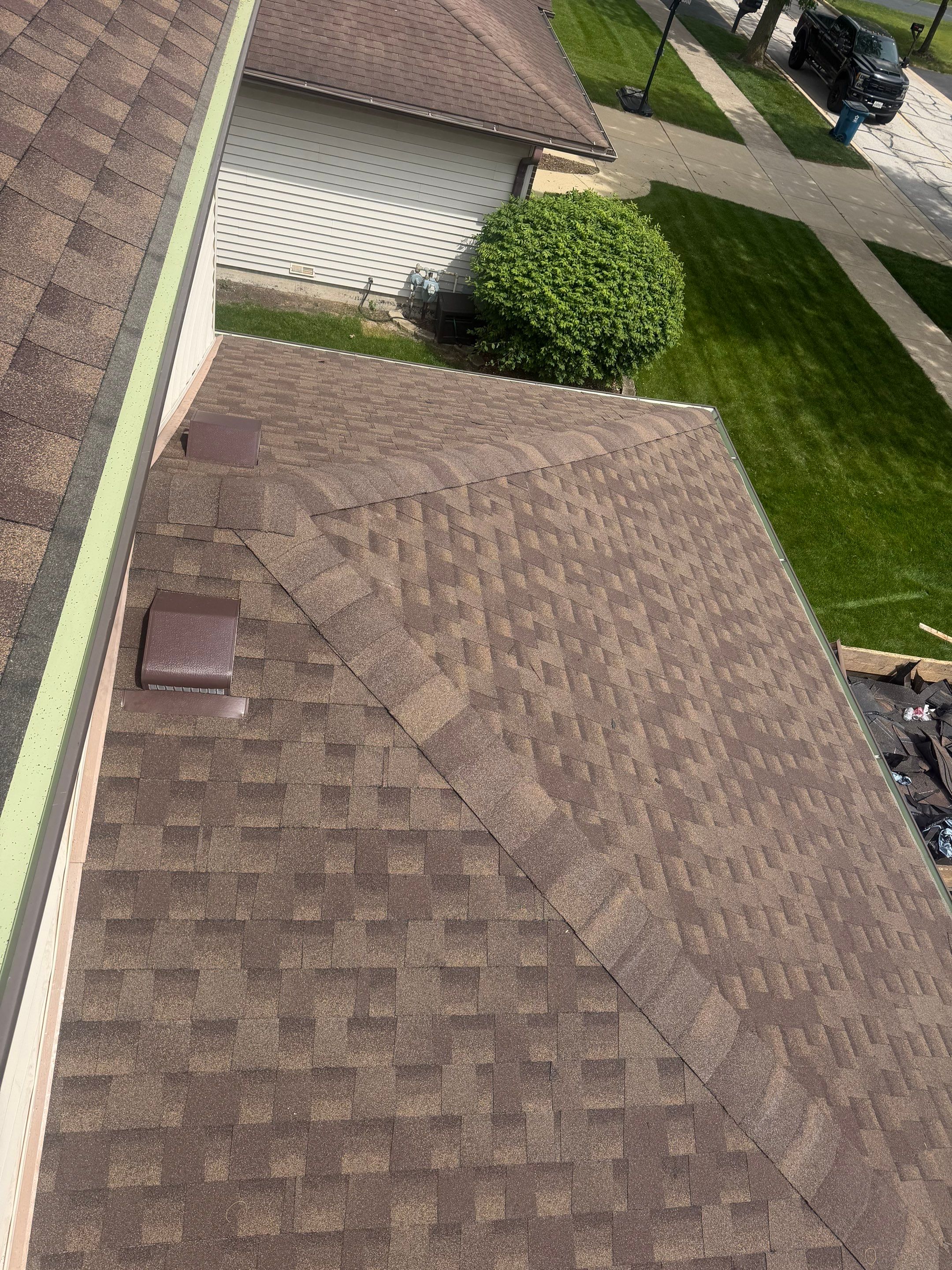 Roof replacement by Optimal Home Improvement 