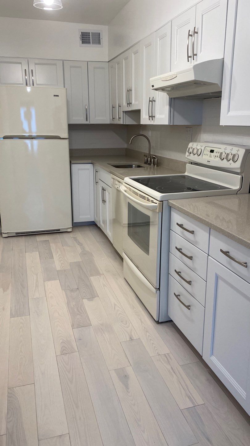 Apartament renovation  using Harwood floor  by Jesus Master Handyman LLC 