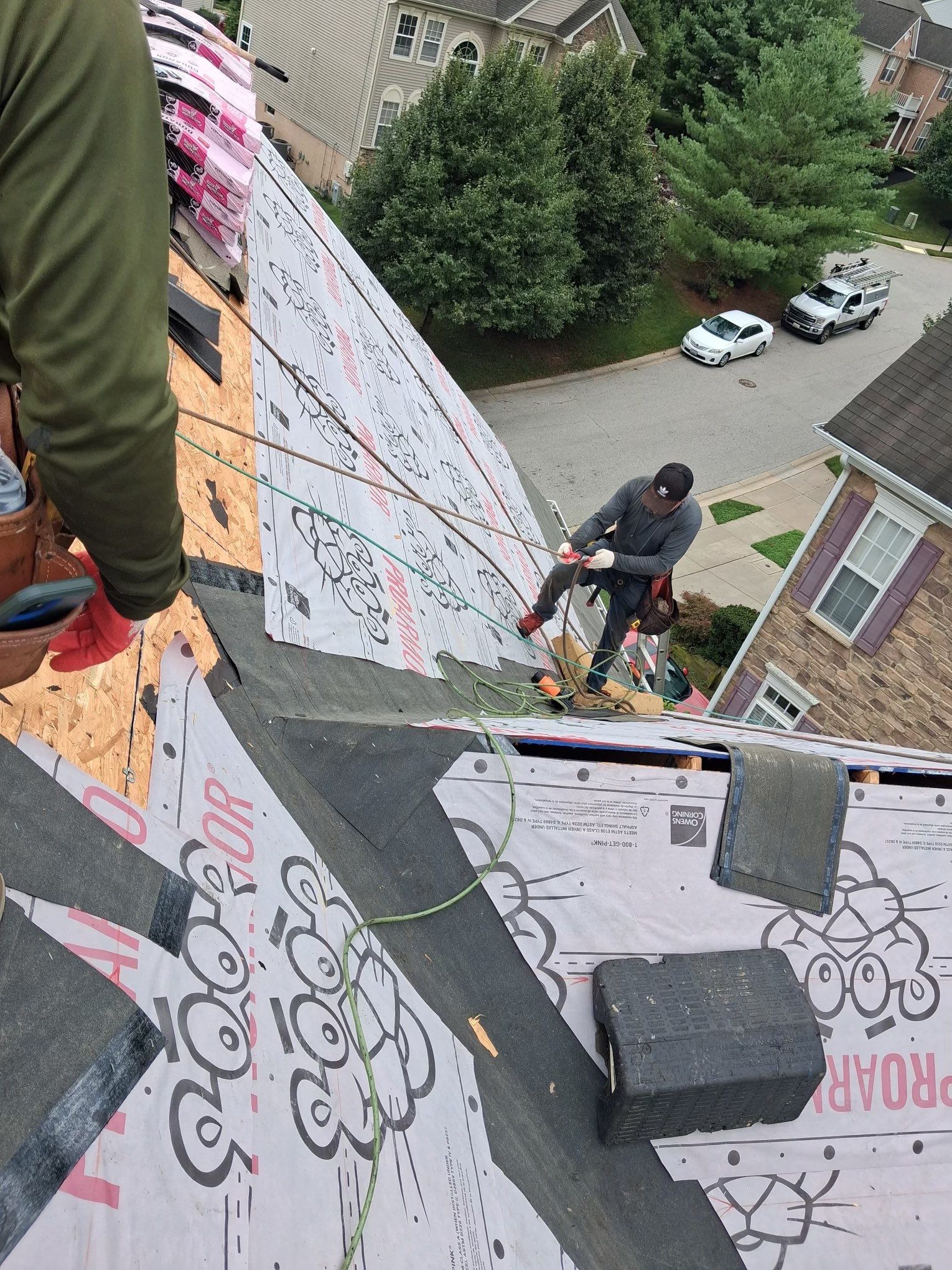 Owens Corning Architectural Shingle Roof Replacement in Ellicott City by Frederick Roof Repair