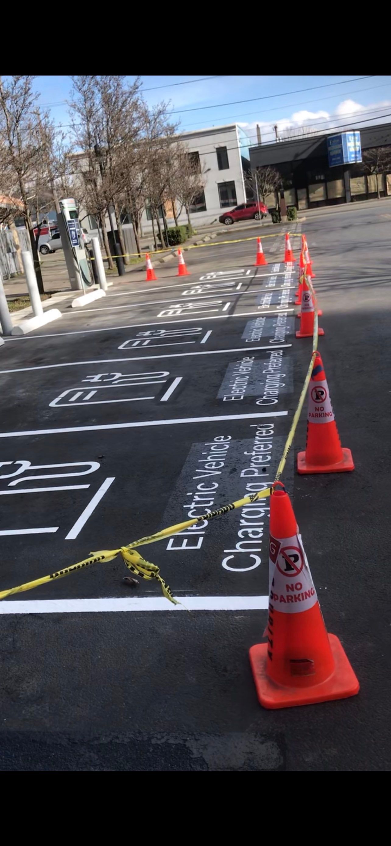 Faith Technologies | Striping by Jireh Asphalt & Concrete Inc 