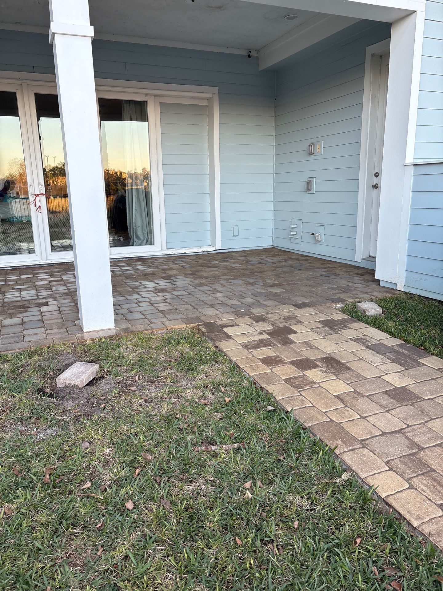 Pavers using Concrete Sealant and PolySand by DuraSeal