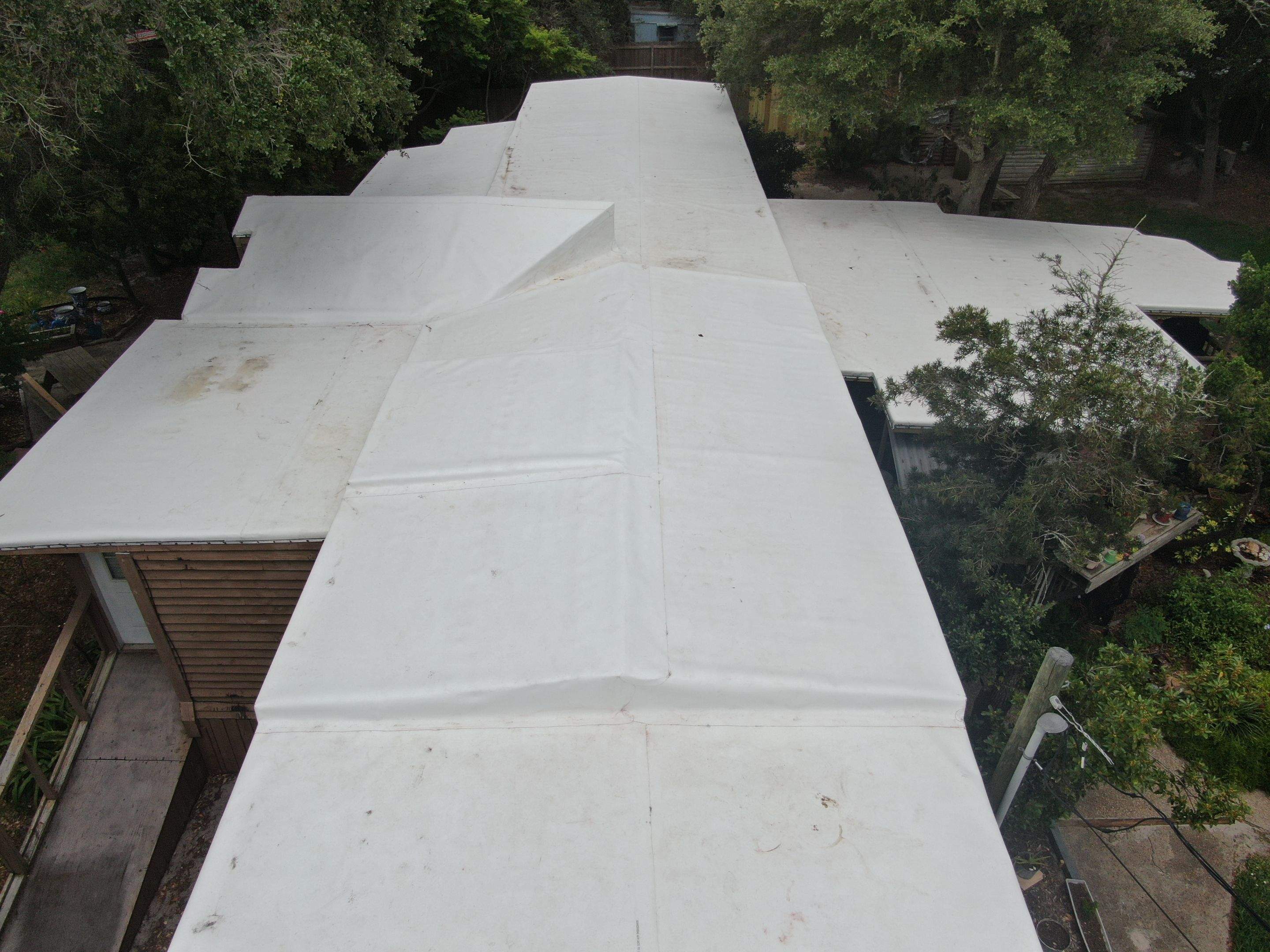 Cartoon Roof turned TPO Elegant by Bayfront Roofing and Construction