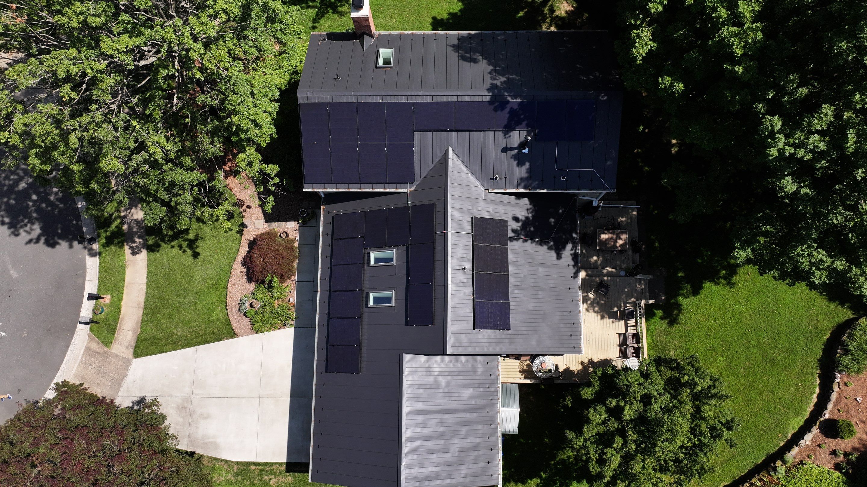 Metal Roof + REC Panels: A Solar Upgrade by American Home Contractors