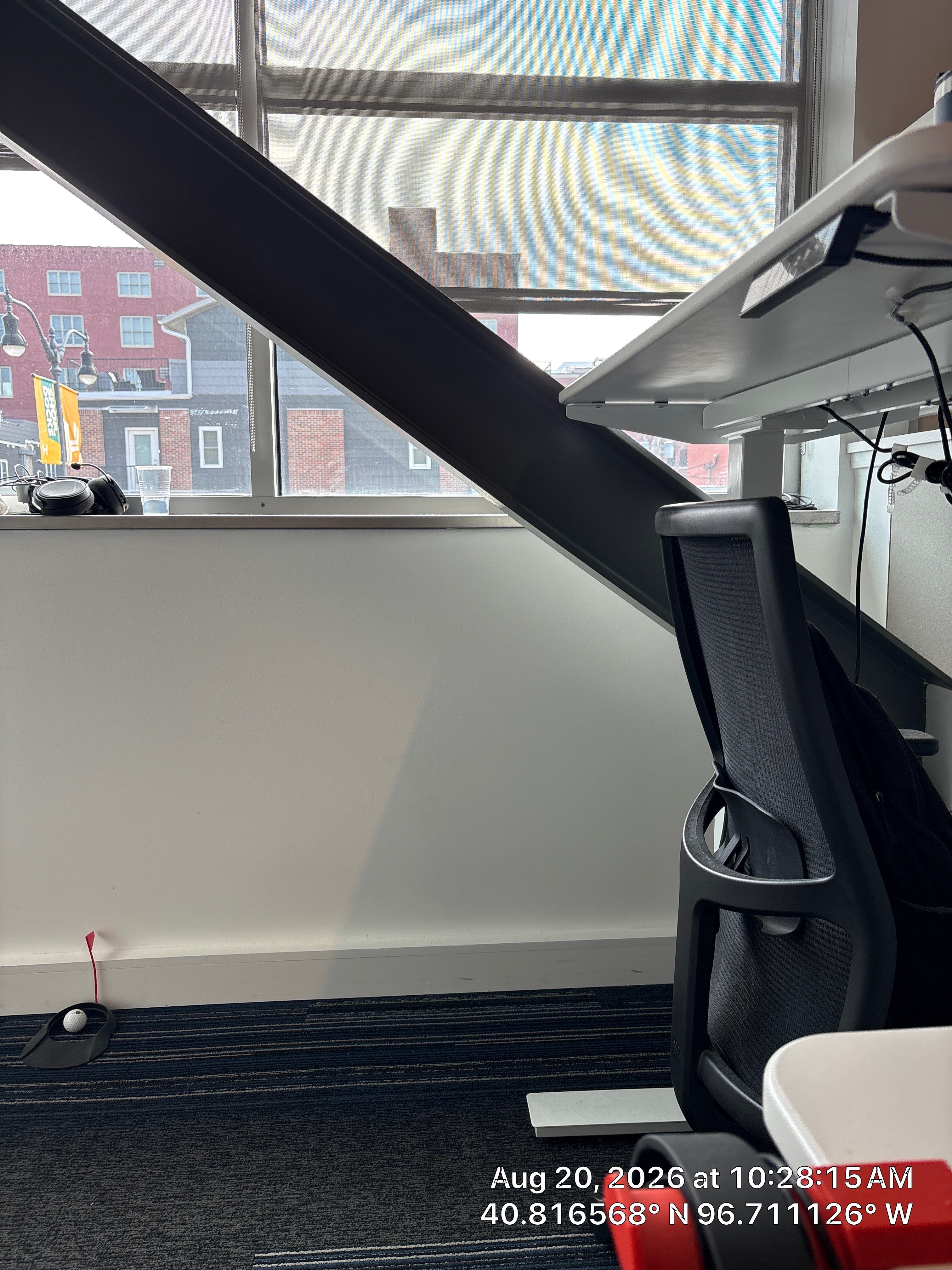 Commercial Office Furniture and Ergonomic Desk Setup in Lincoln by CompanyCam Sales Demo