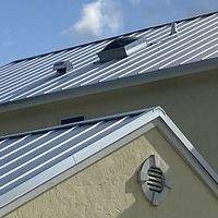 24ga 1" Nail-Strip Mill Finish by Total Roofing System The Metal Roof Experts