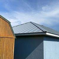 24ga 1" Nail-Strip Dove Gray by Total Roofing System The Metal Roof Experts