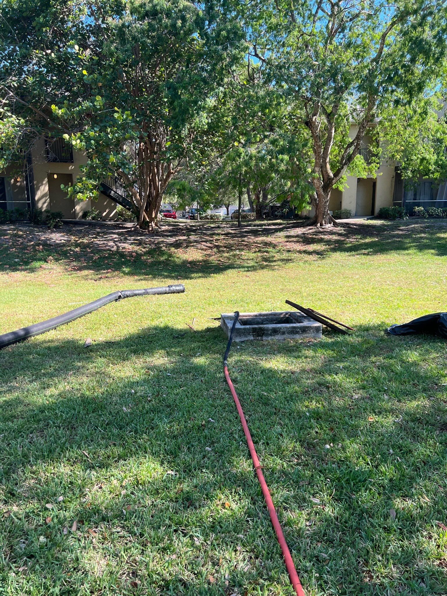 Apartment Complex Storm Water System Maintenance by APS Power & Water