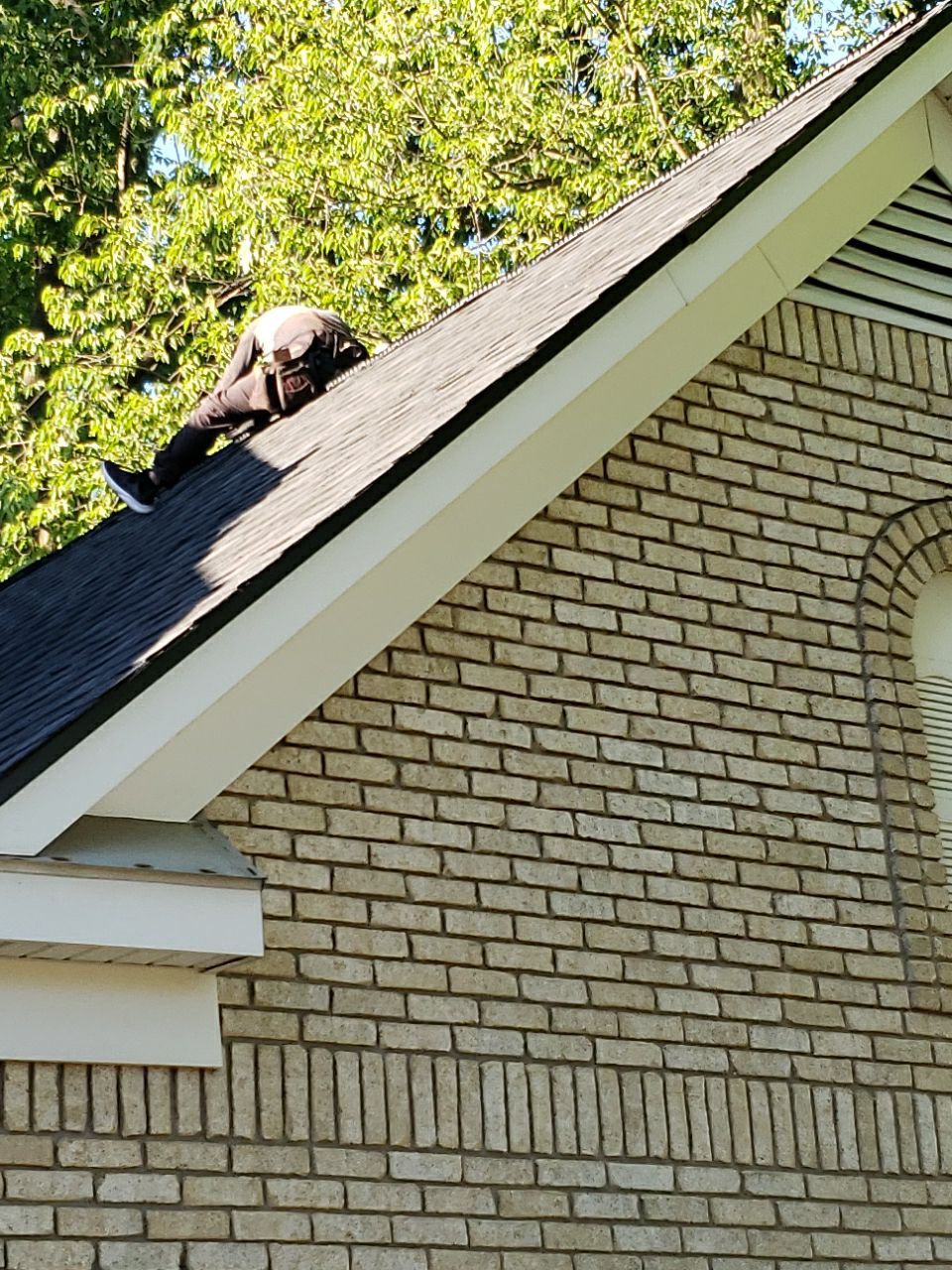 Brand: Atlas Pinnacle Color: Pristine Scotchgarde Black Drip: Black by Eagle Eye Roofing