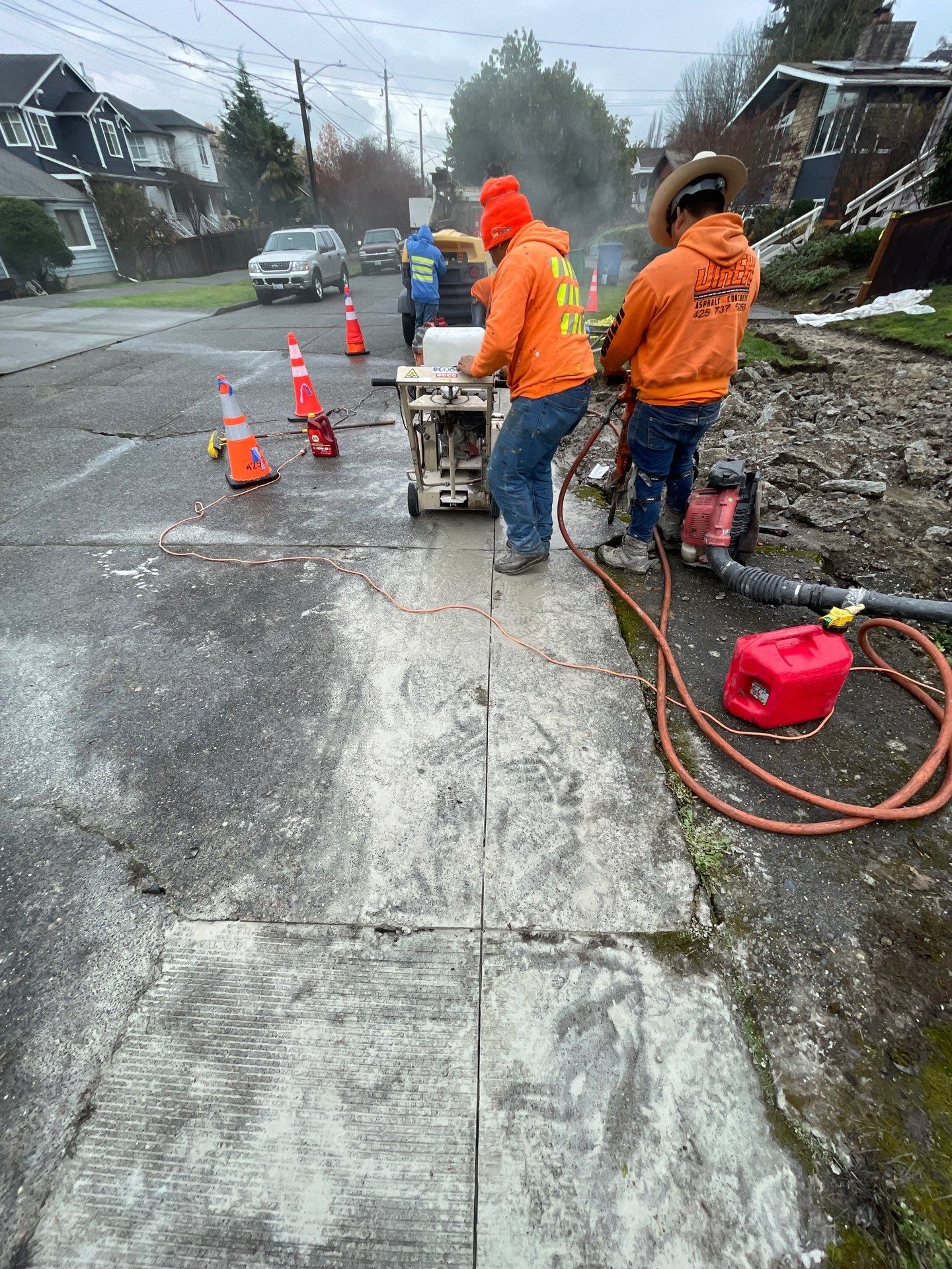 Aaron | Concrete Driveway Repair   by Jireh Asphalt & Concrete Inc 